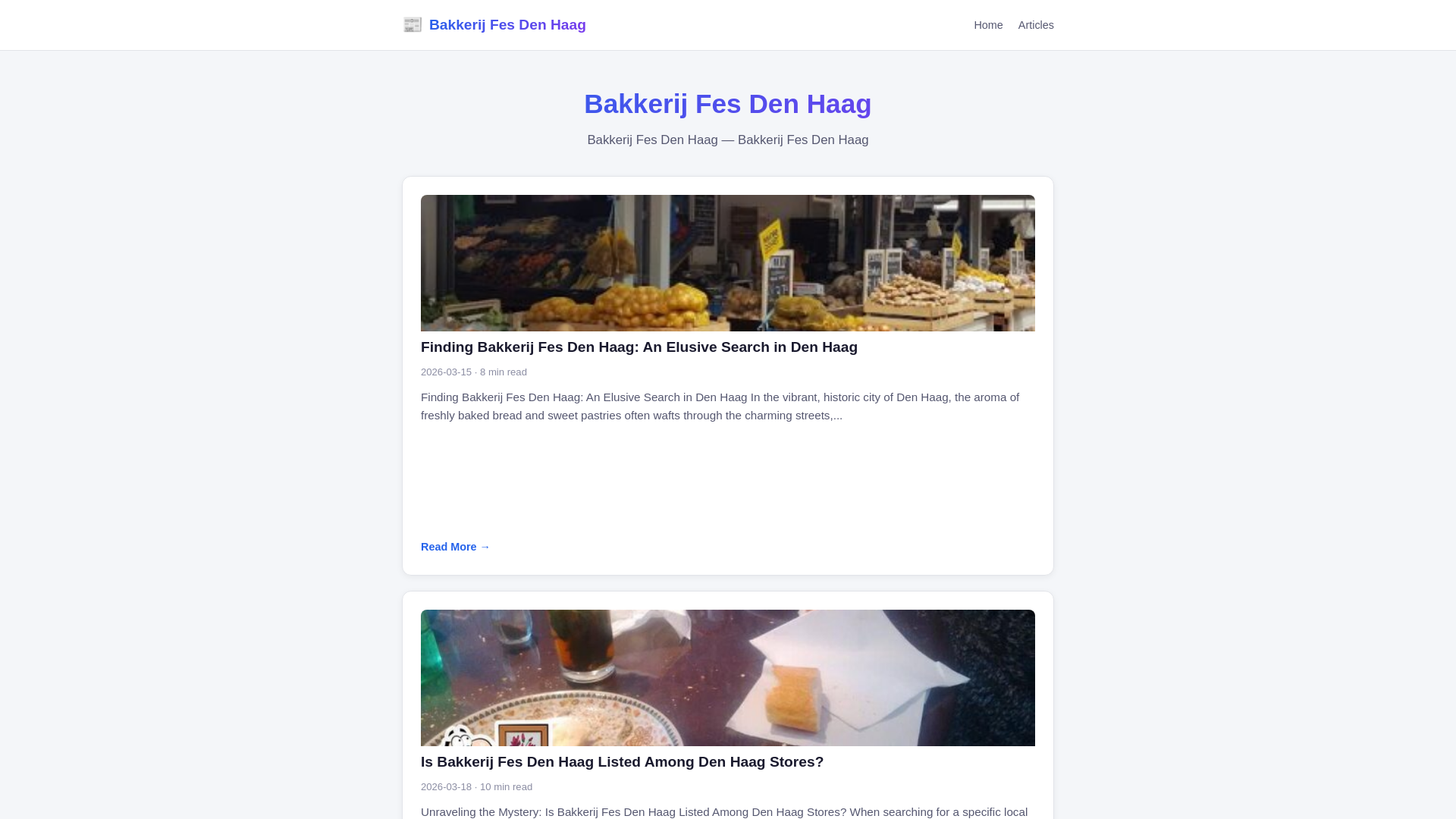 website screenshot of https://bakkerij-fes-den-haag.pages.dev/