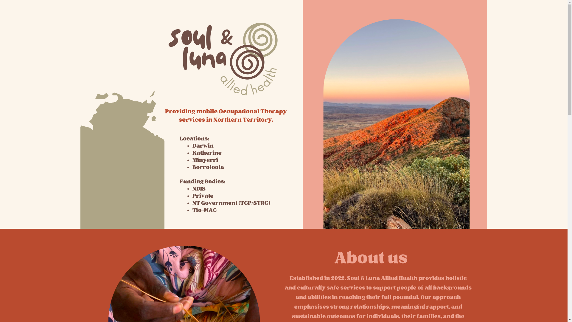 website screenshot of https://soulandluna-ot.com/
