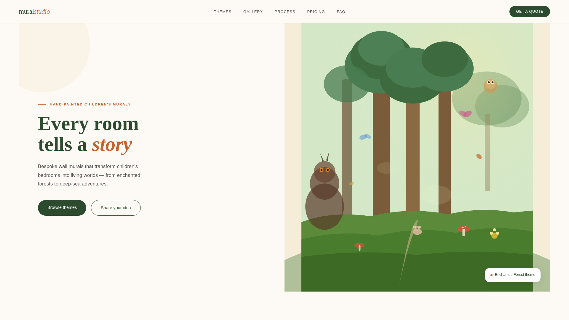 website screenshot of https://mural-studios.co.uk/