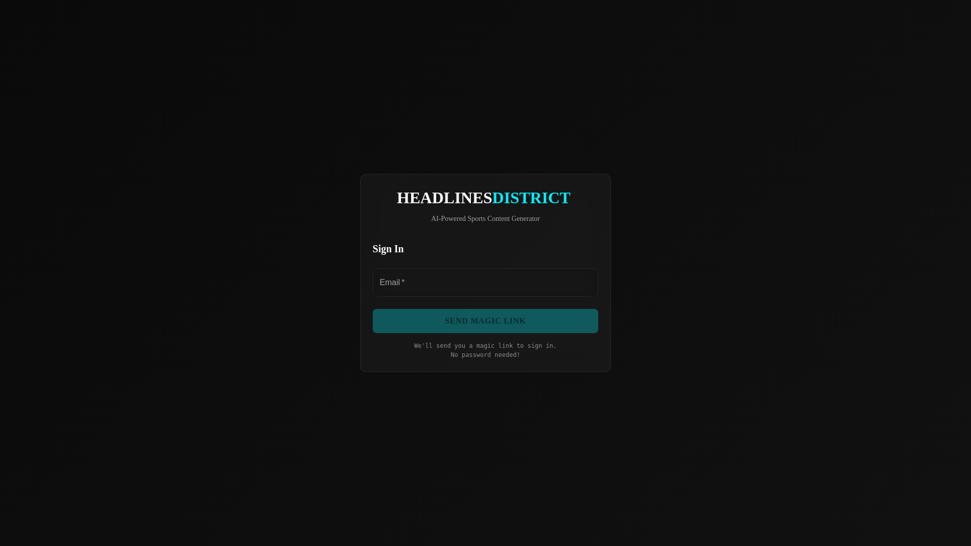 website screenshot of https://headlines-district.pages.dev/