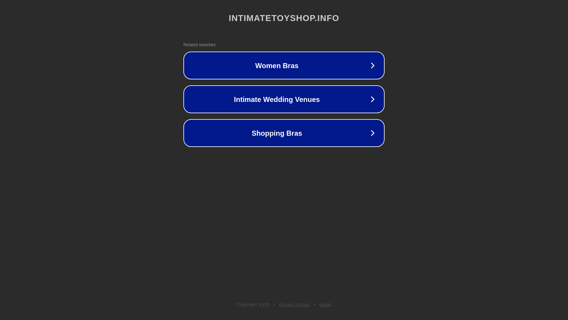 website screenshot of https://intimatetoyshop.info/