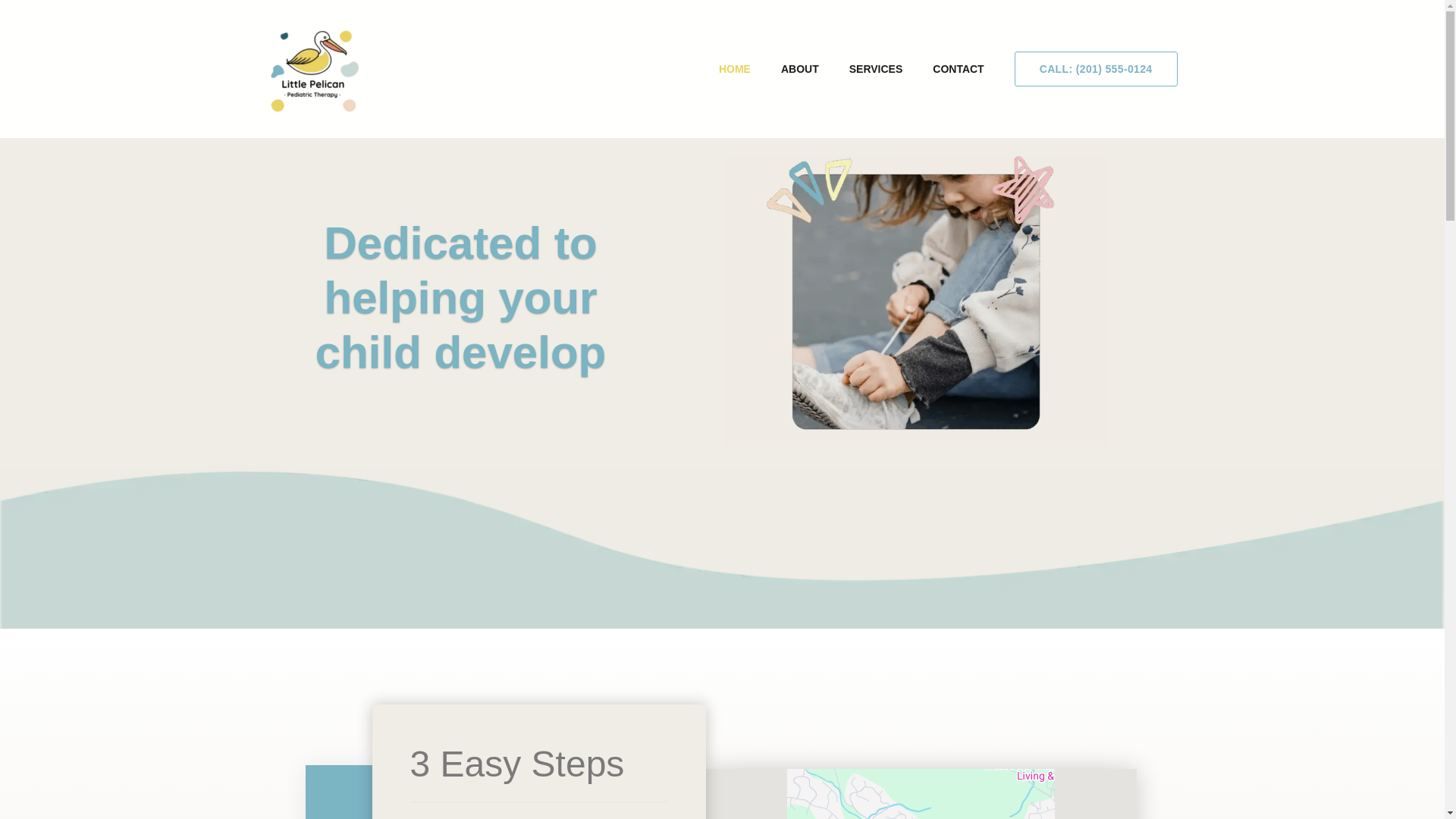 website screenshot of https://littlepelicantherapy.com/