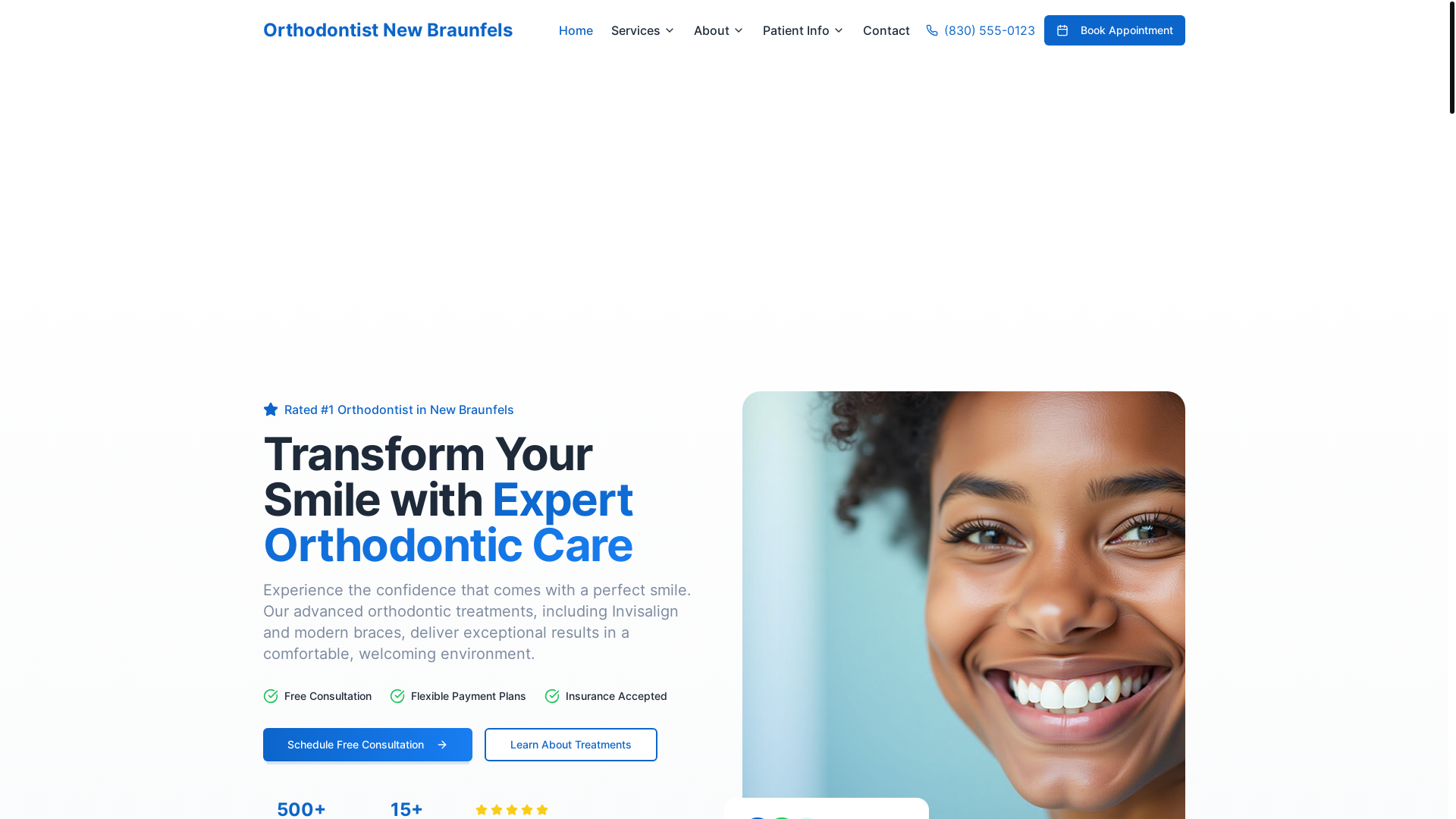 website screenshot of https://smile-driven-leads.pages.dev/