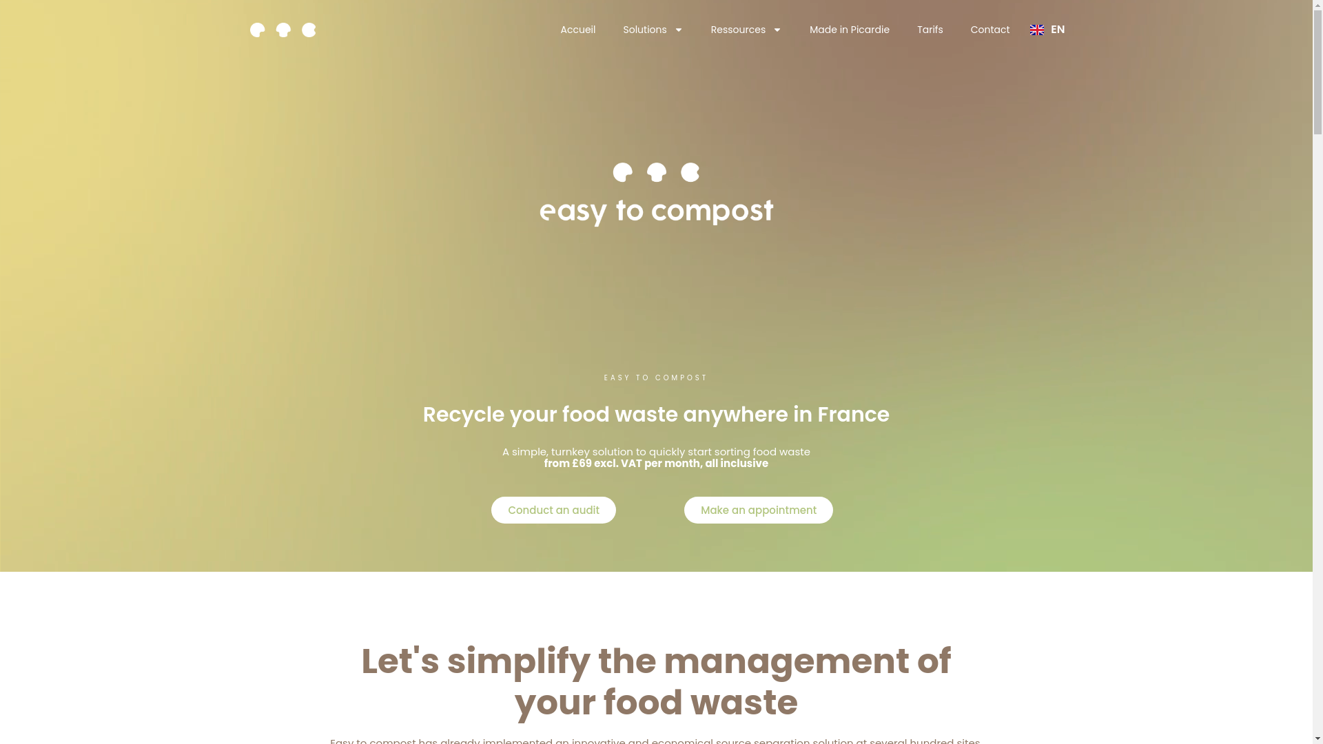 website screenshot of https://easy-to-change.com/