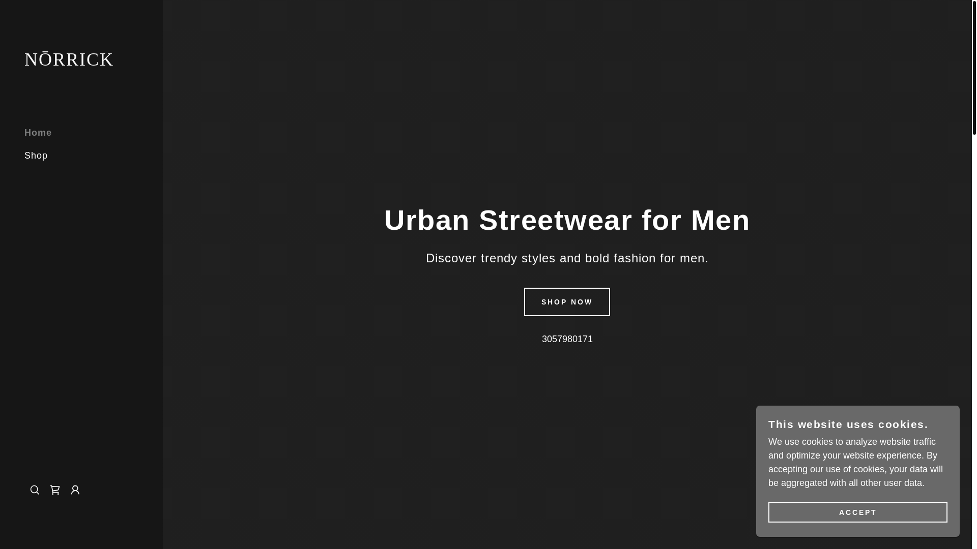 website screenshot of https://xn--nrrikclothing-bmc.com/