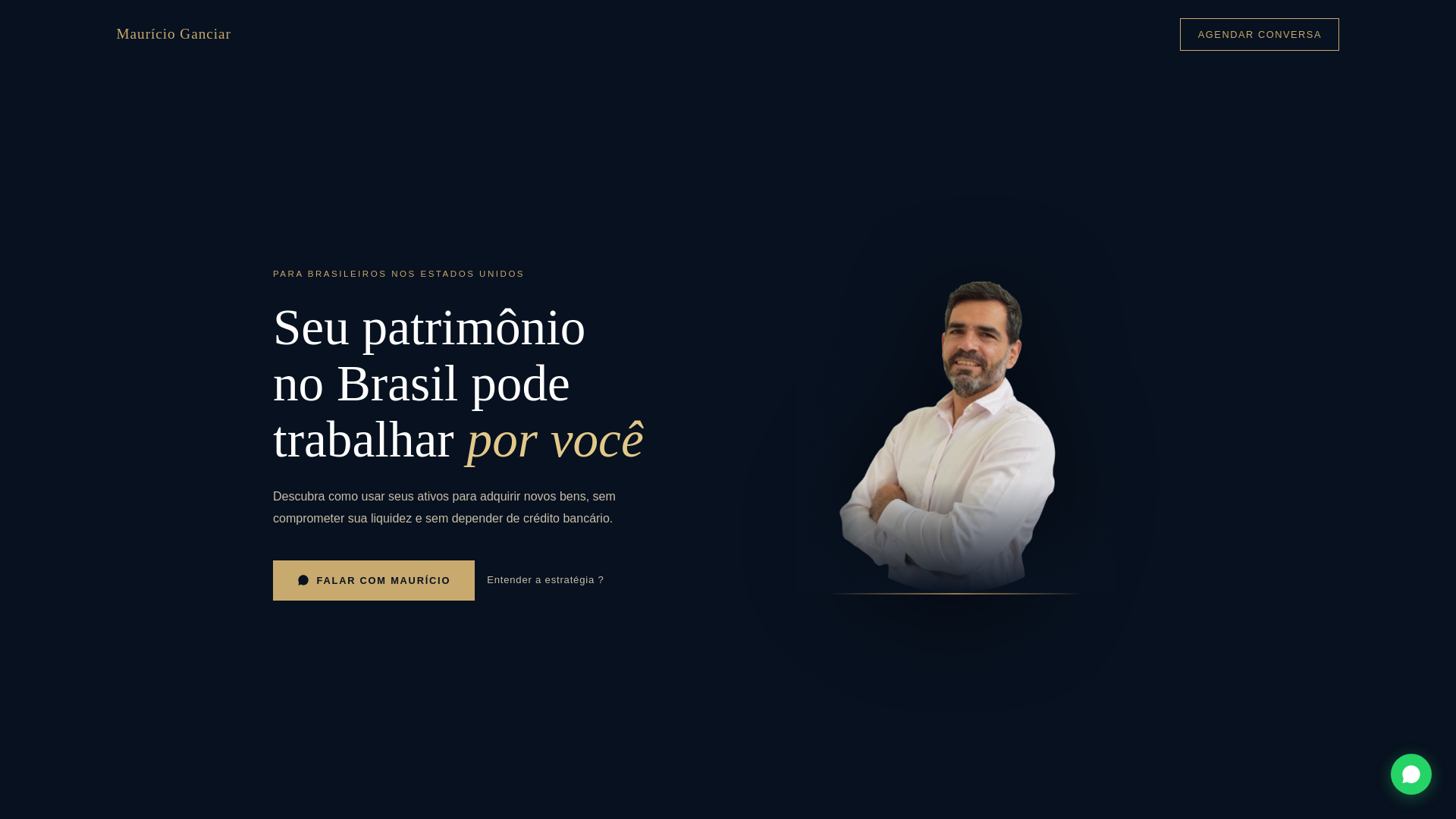 website screenshot of https://patrimoniobrasilusa.com/