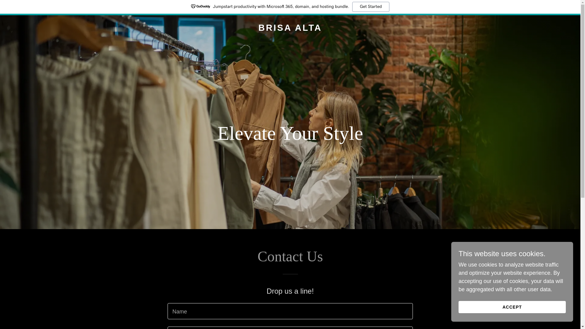 website screenshot of https://brisa-alta.com/