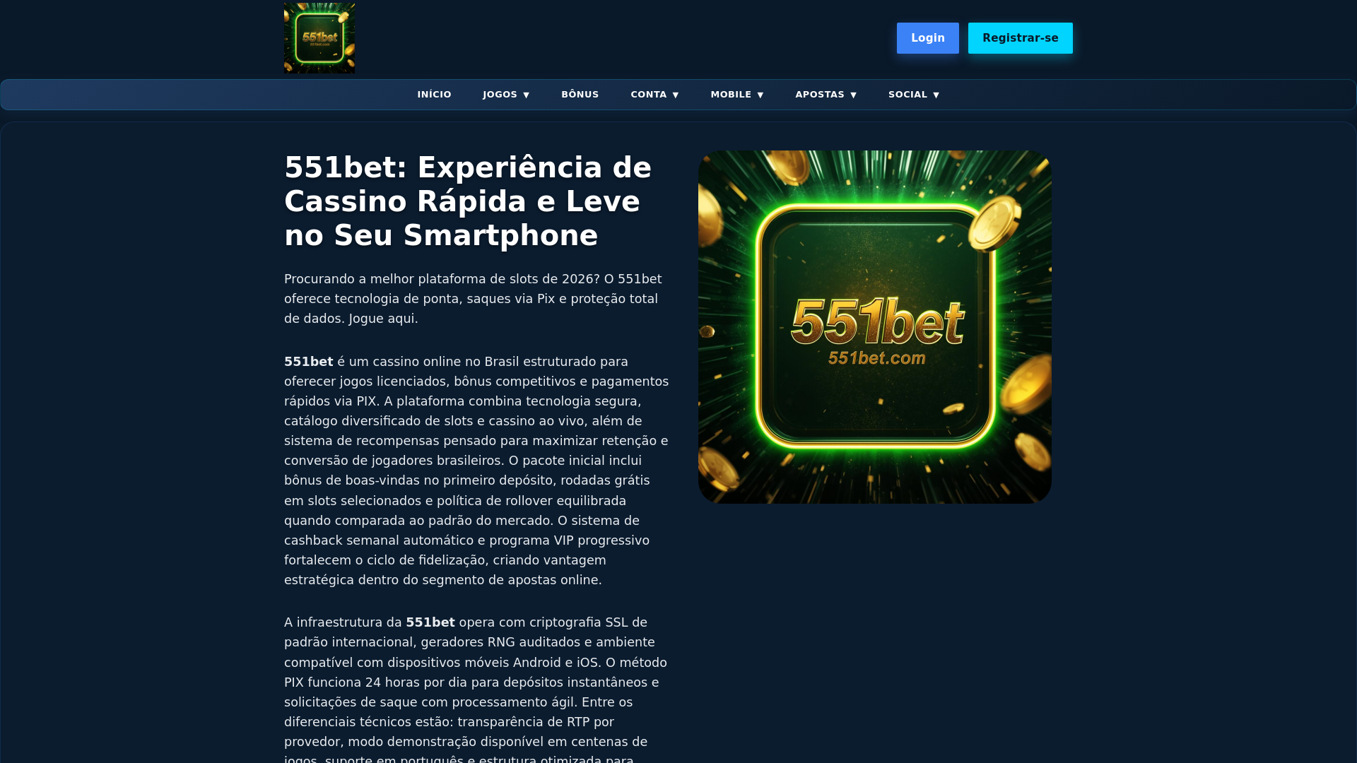 website screenshot of https://551betwg.com