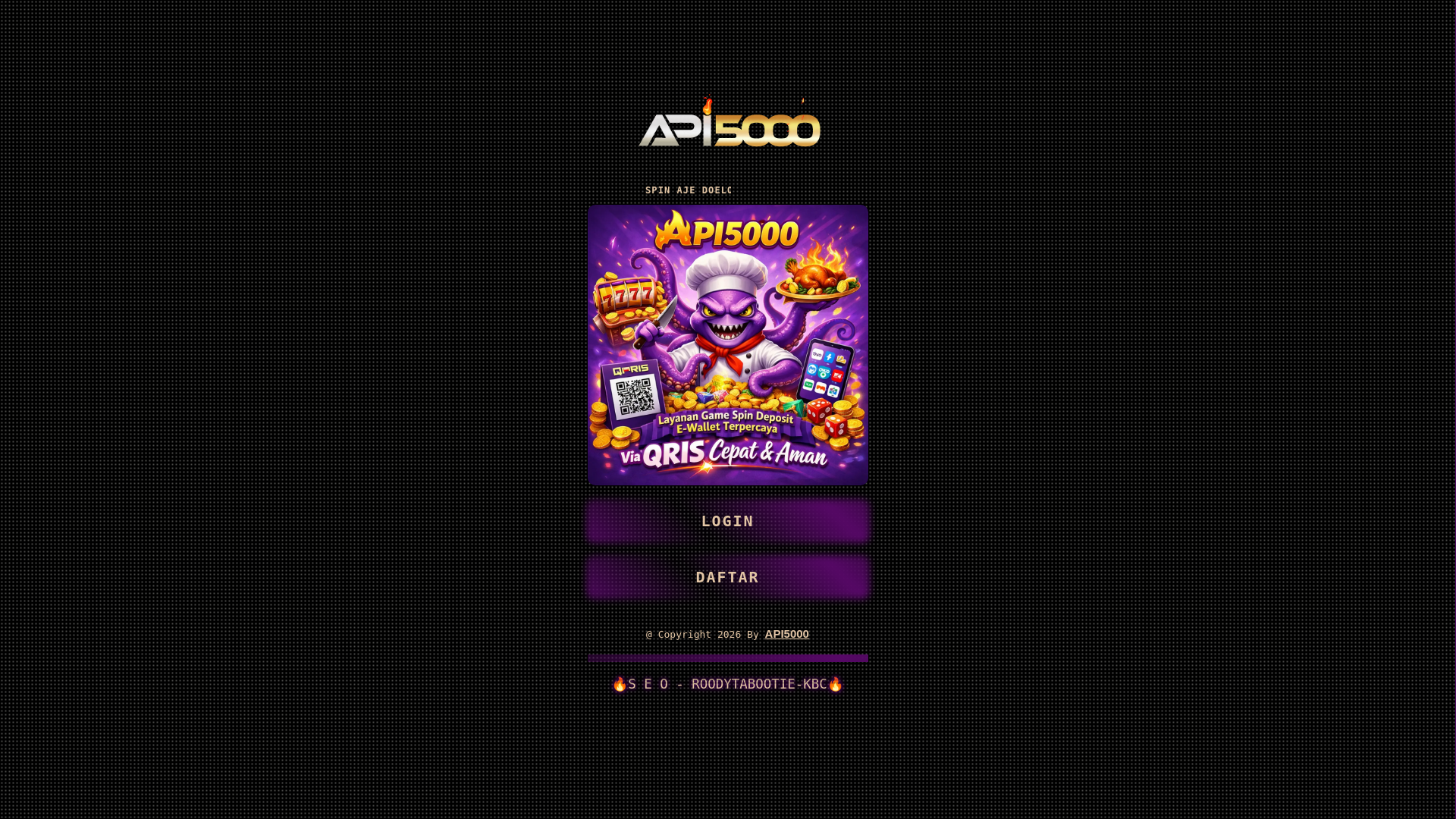 website screenshot of https://bisakalerank1.pages.dev/