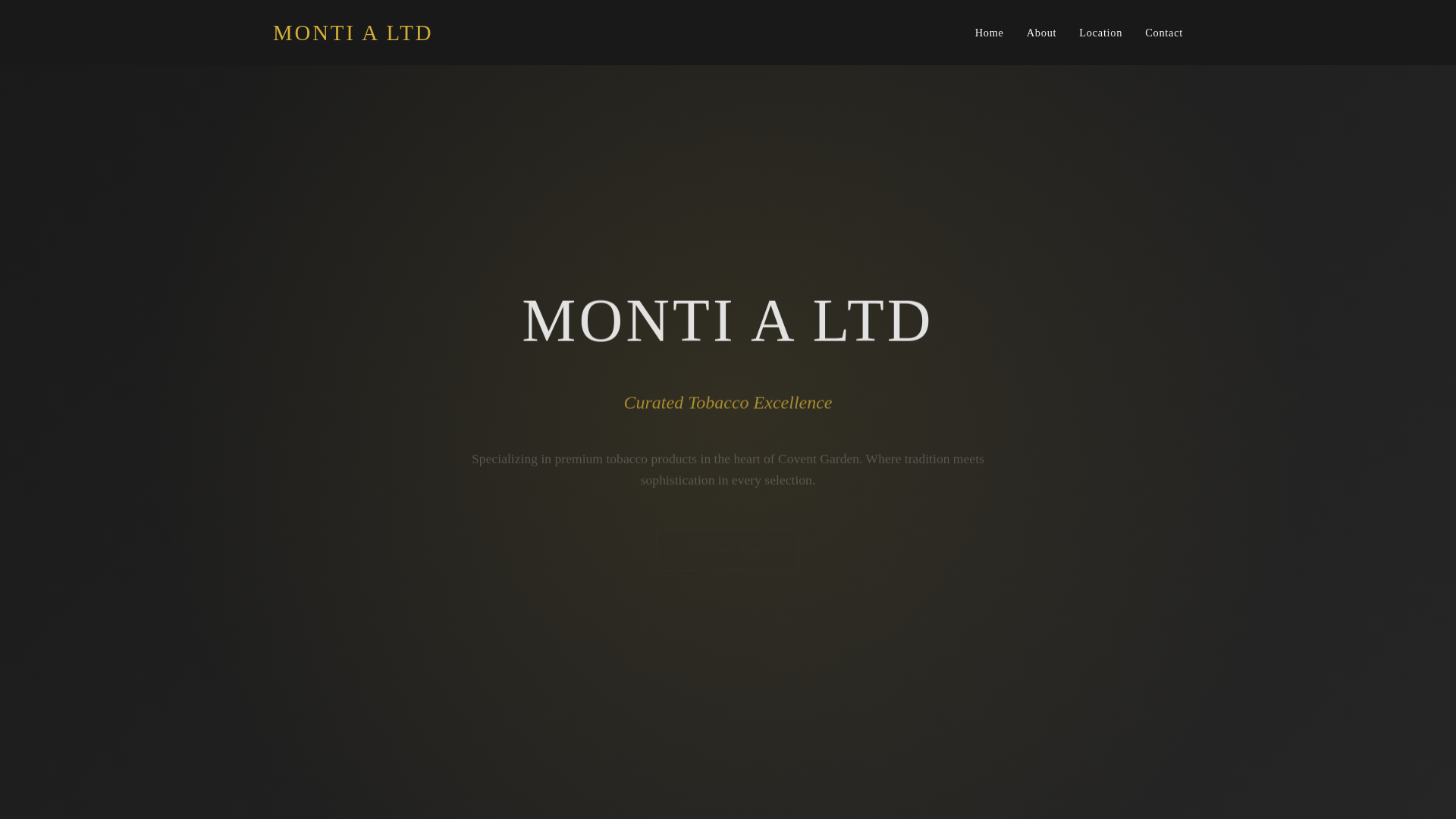 website screenshot of https://montiia.info/