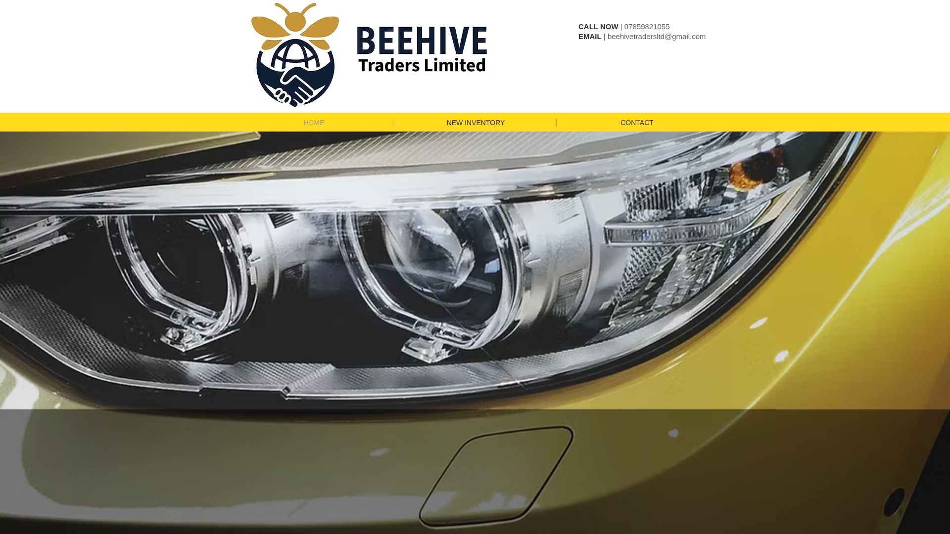 website screenshot of https://beehivetraders.co.uk/