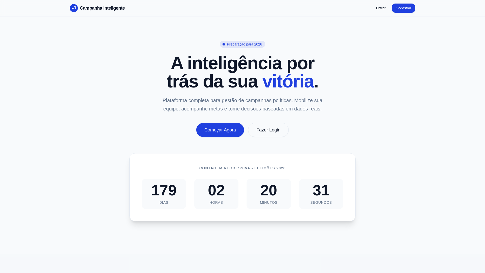 website screenshot of https://campanhainteligente.shop/