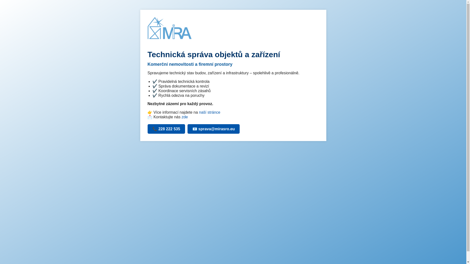 website screenshot of https://spravaobjektu-com.pages.dev/