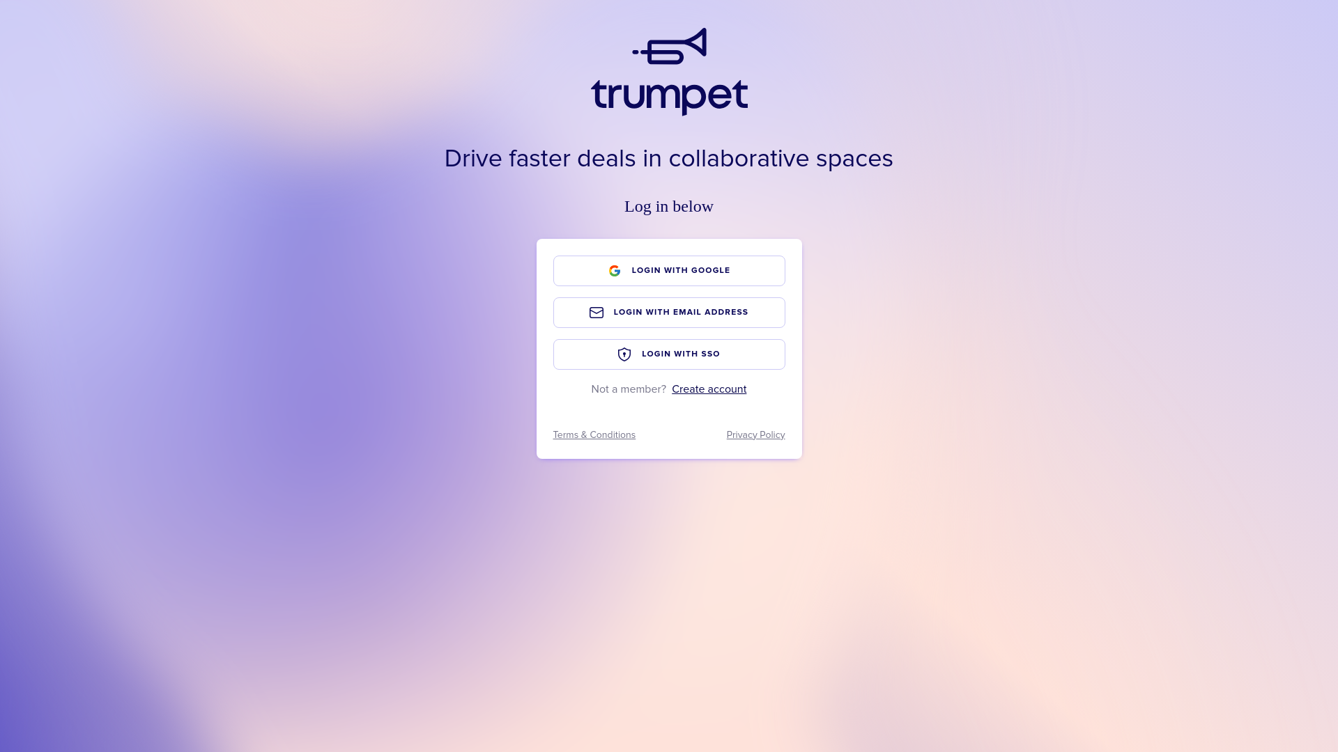 website screenshot of https://mynewterm.trumpet.app/
