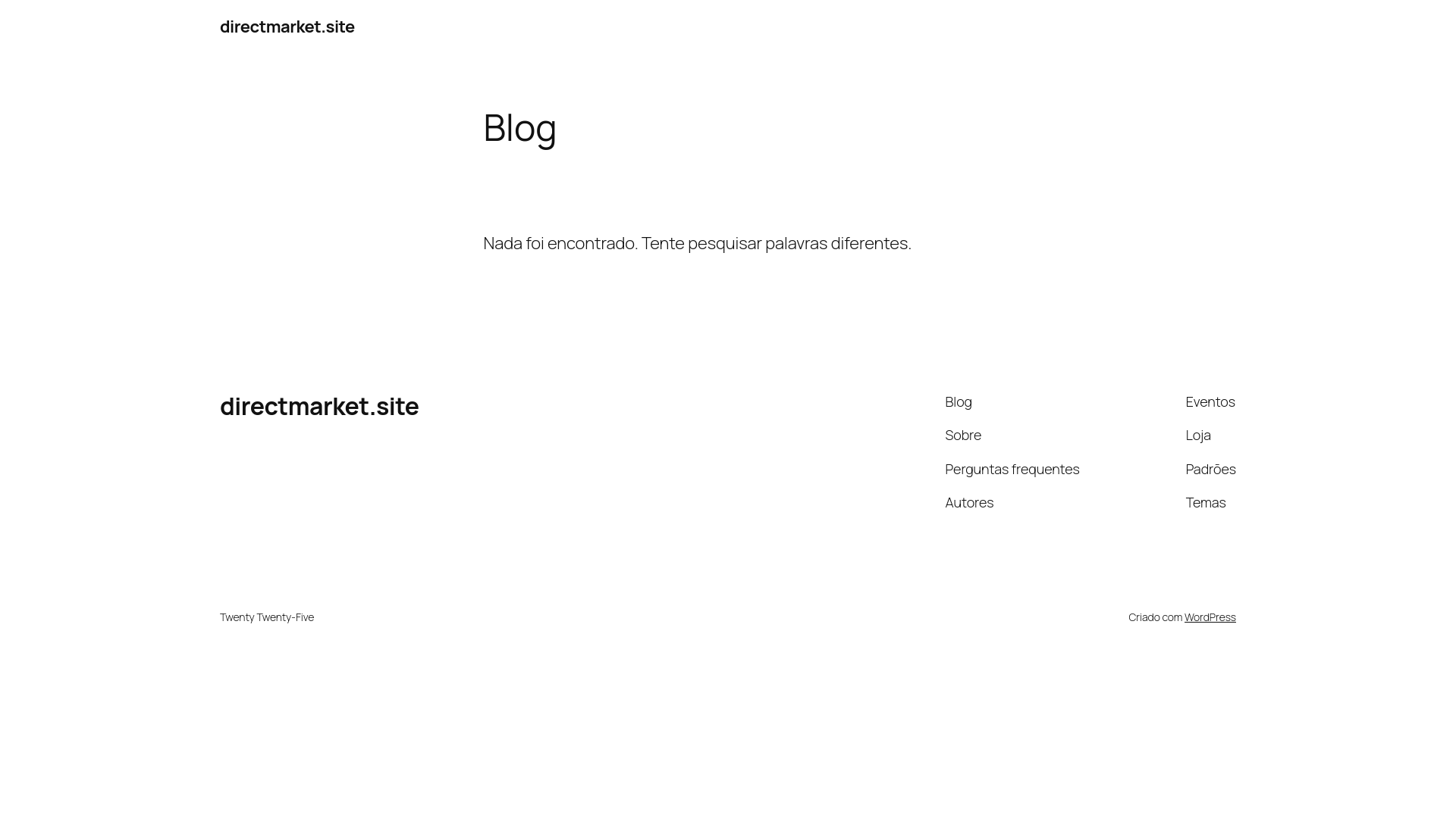 website screenshot of https://directmarket.site/