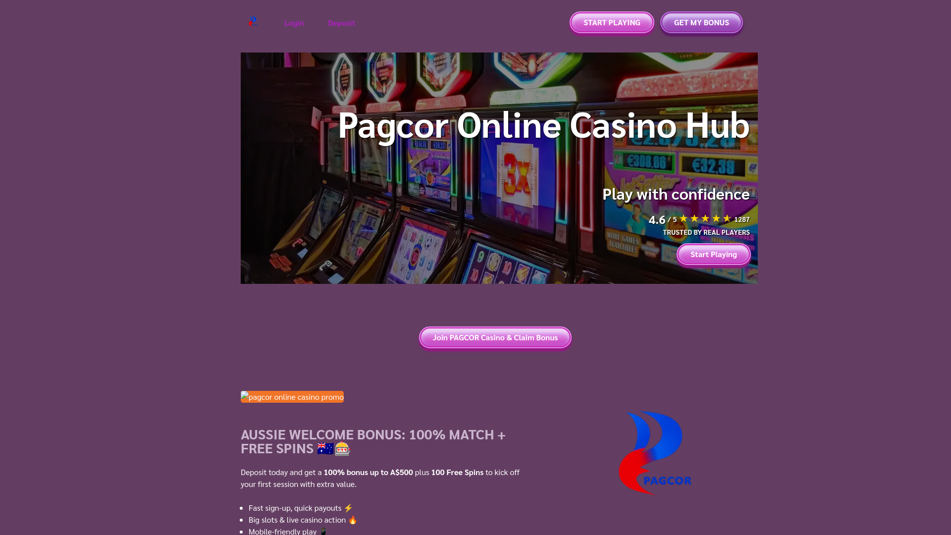 website screenshot of https://pagcor-online-casino-australia-com.pages.dev/