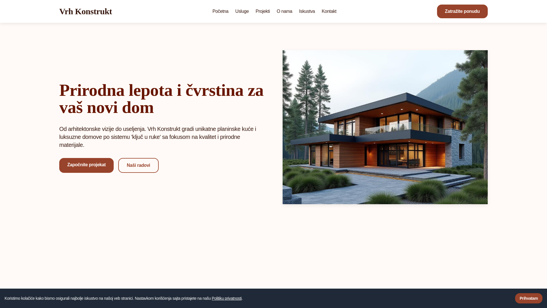 website screenshot of https://domivex.info/