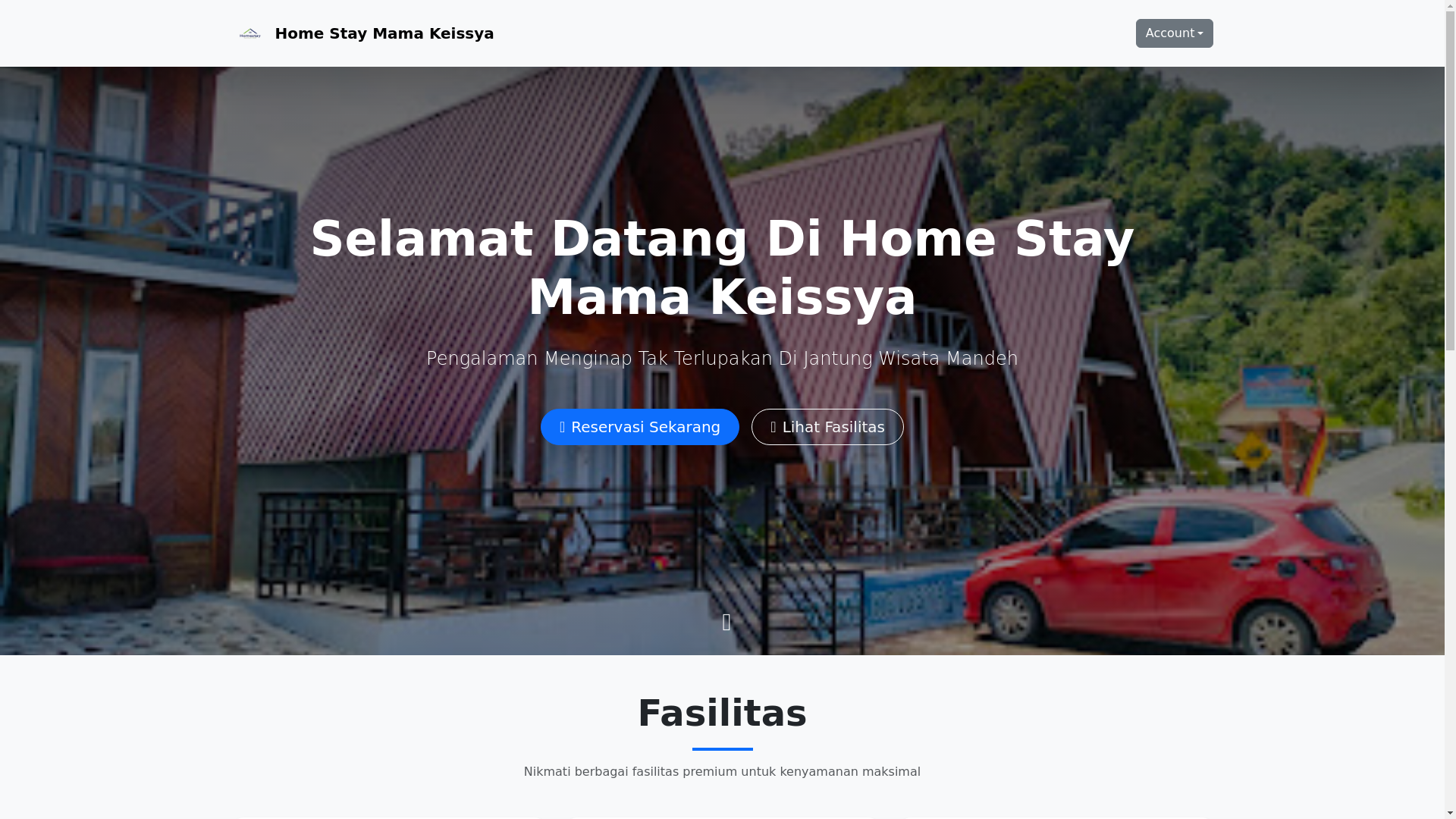 website screenshot of https://homestaymamakeissya.cloud/