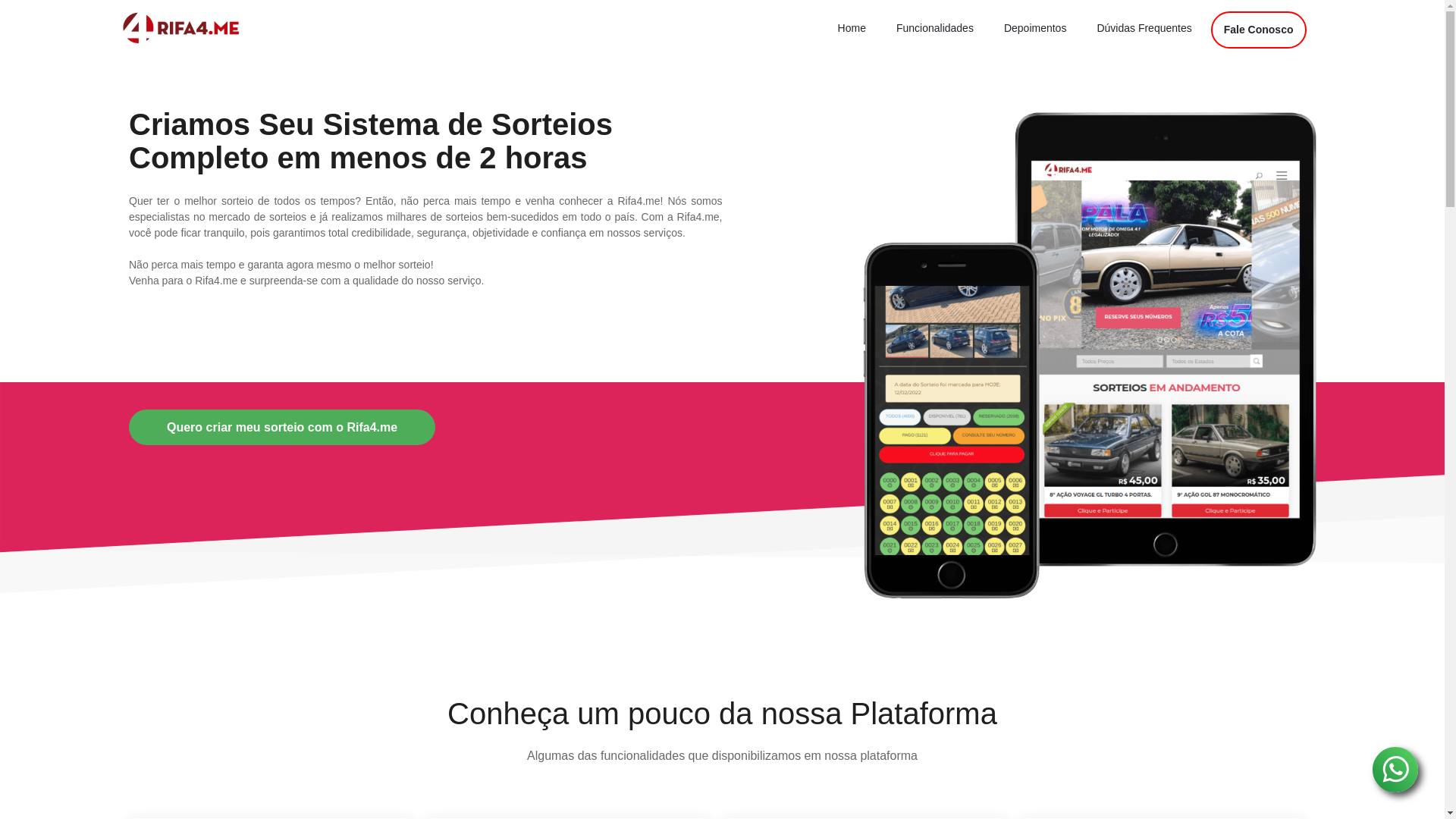 website screenshot of https://lcandradense.org.br/