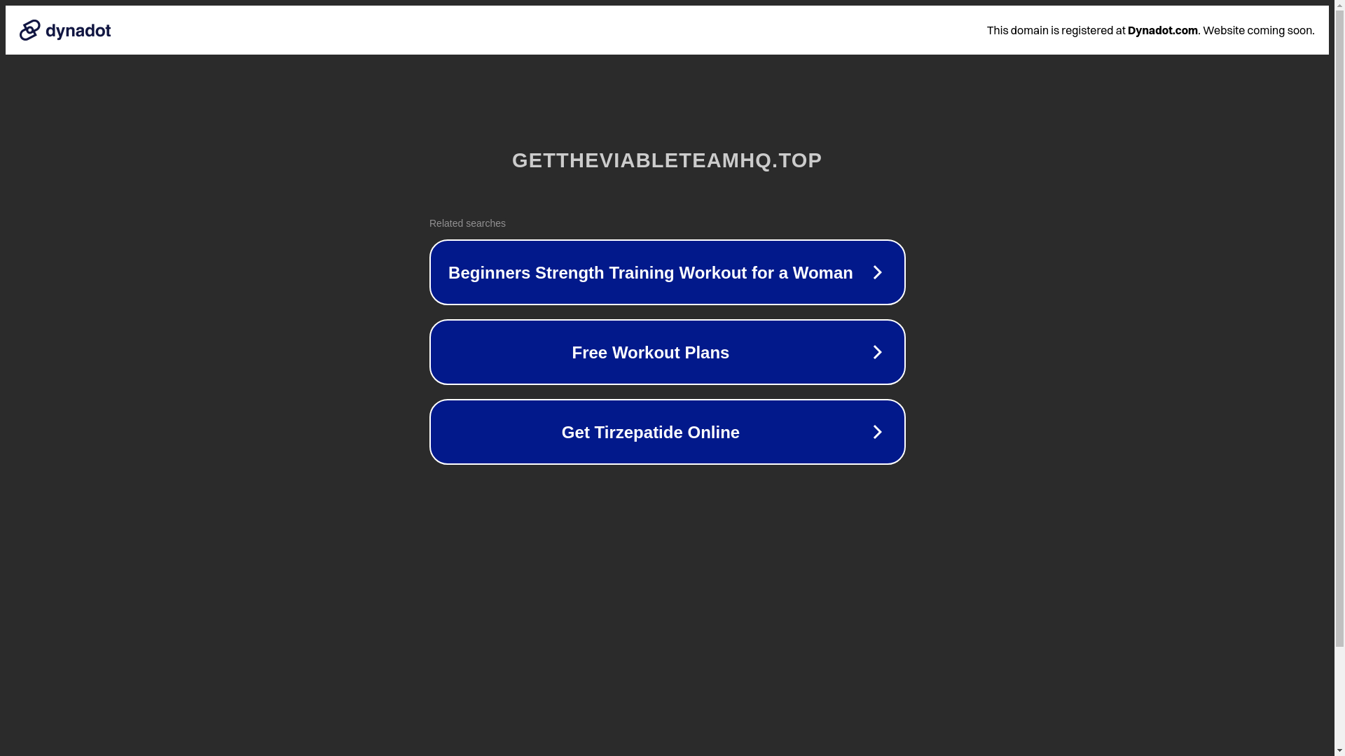 website screenshot of https://gettheviableteamhq.top/