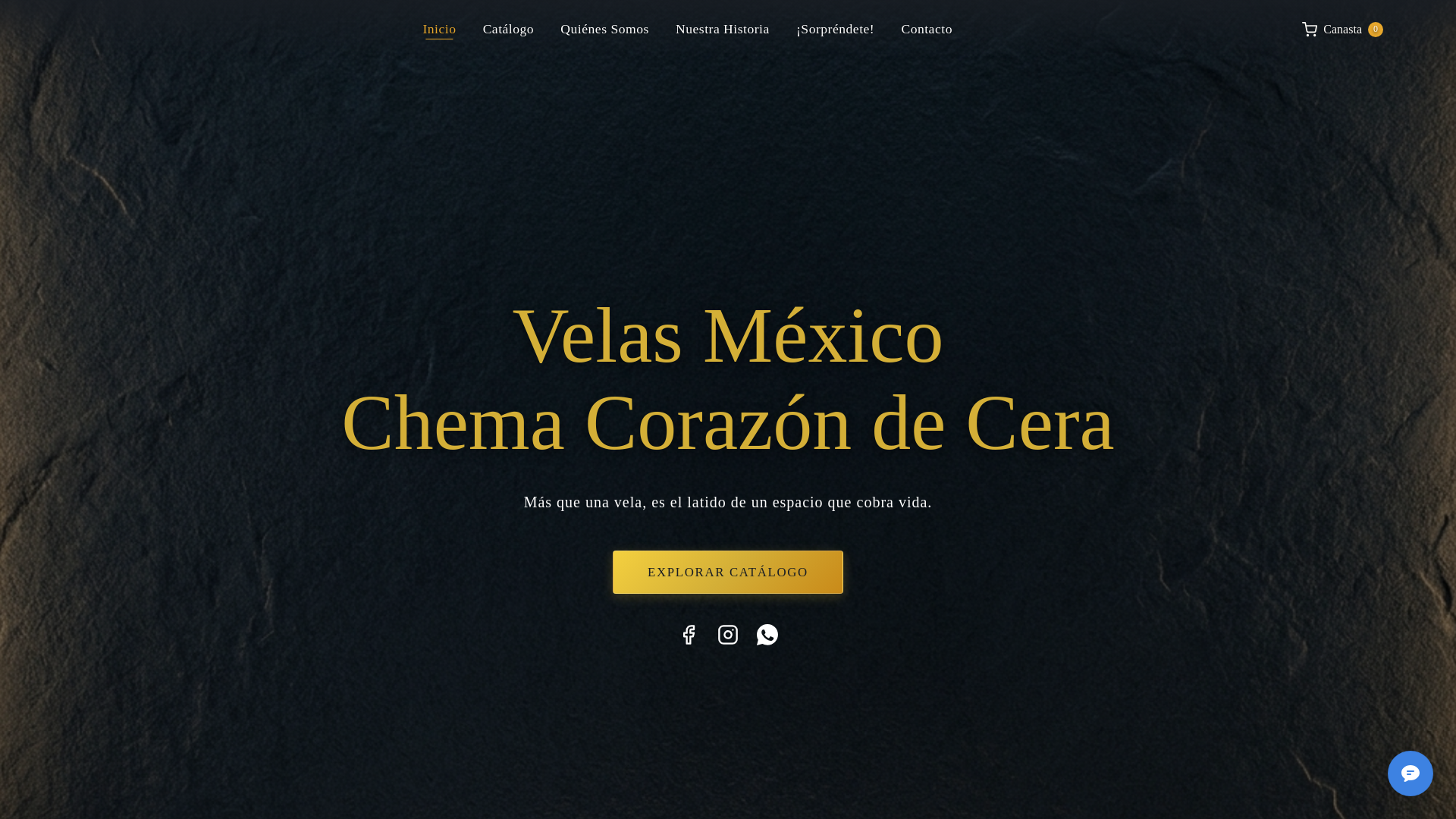 website screenshot of https://velasmexicoccc.com/