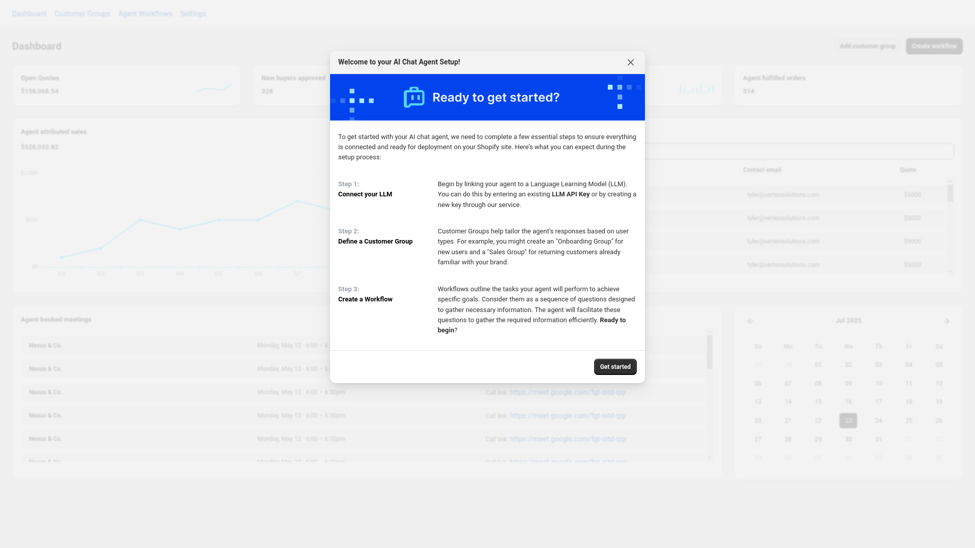 website screenshot of https://ai-agent-backend.pages.dev/