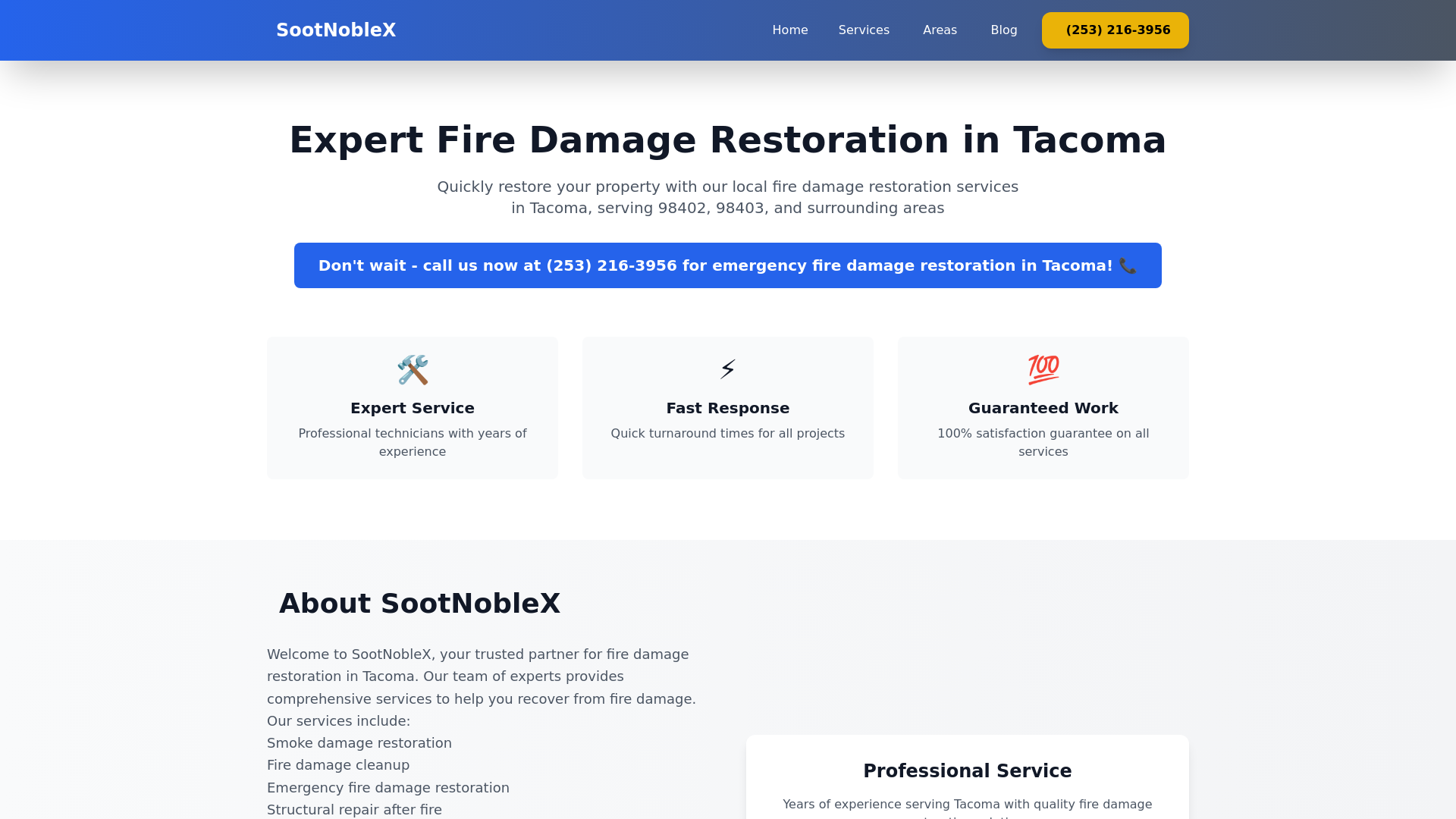 website screenshot of https://sootnoblex.pages.dev/