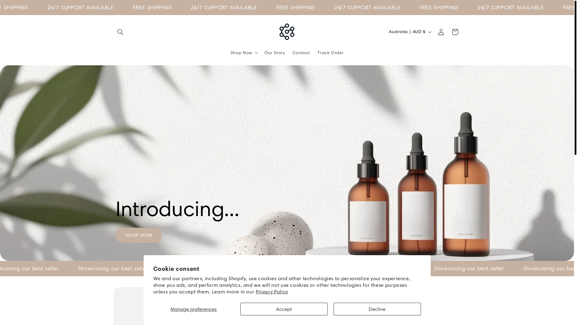 website screenshot of https://skulpted.store/
