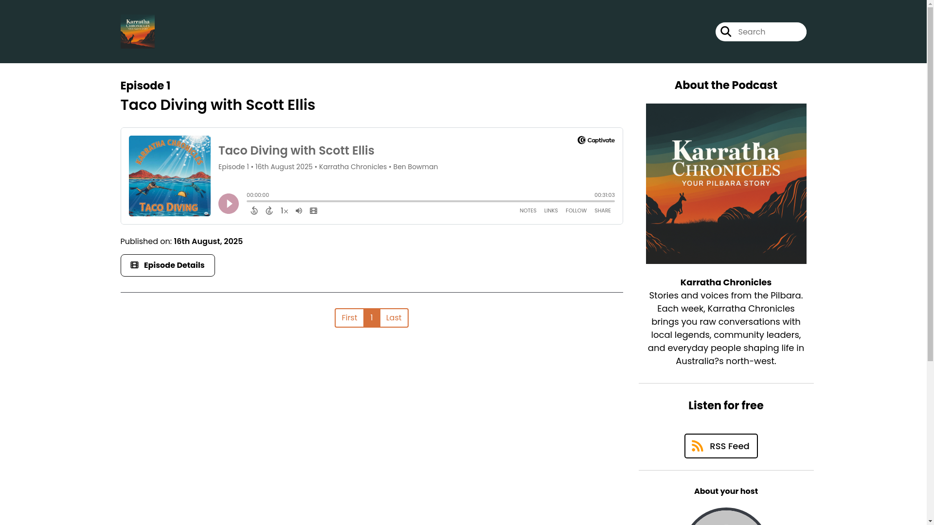website screenshot of https://karrathachronicles.com/