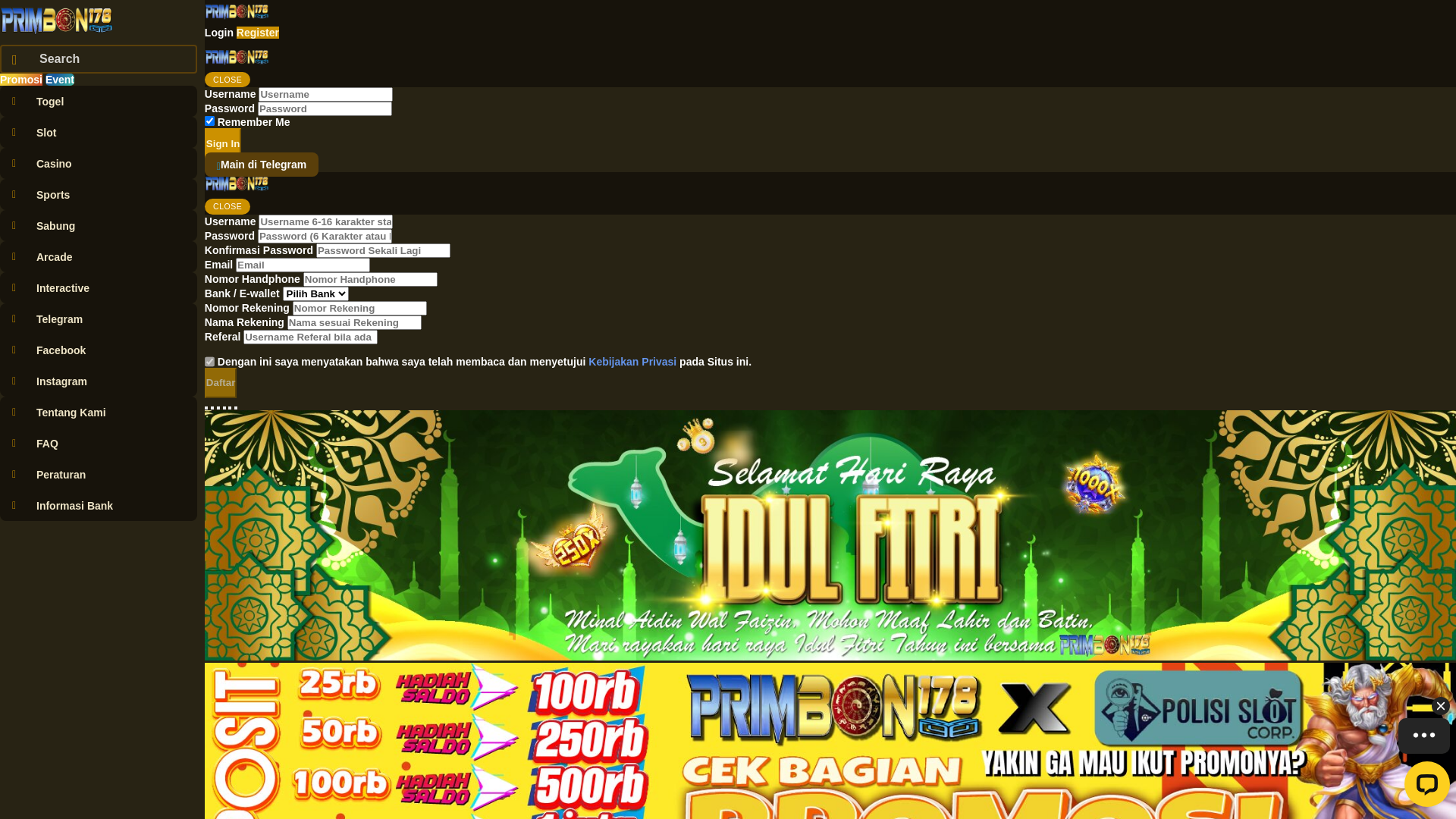 website screenshot of https://linkprimbon178.shop/