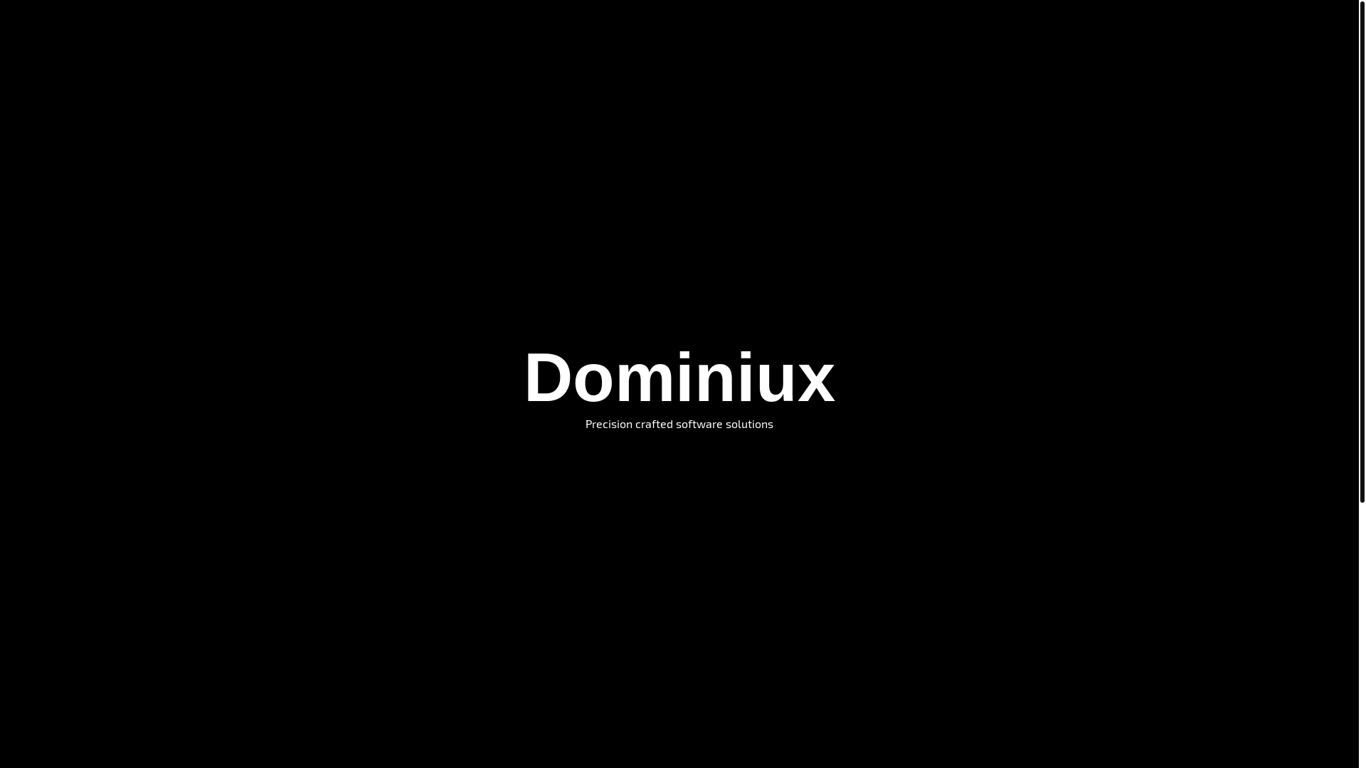 website screenshot of https://dominiux-website.pages.dev/
