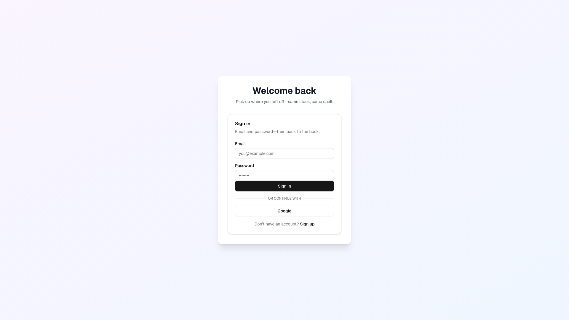 website screenshot of https://appofthebooks.com/