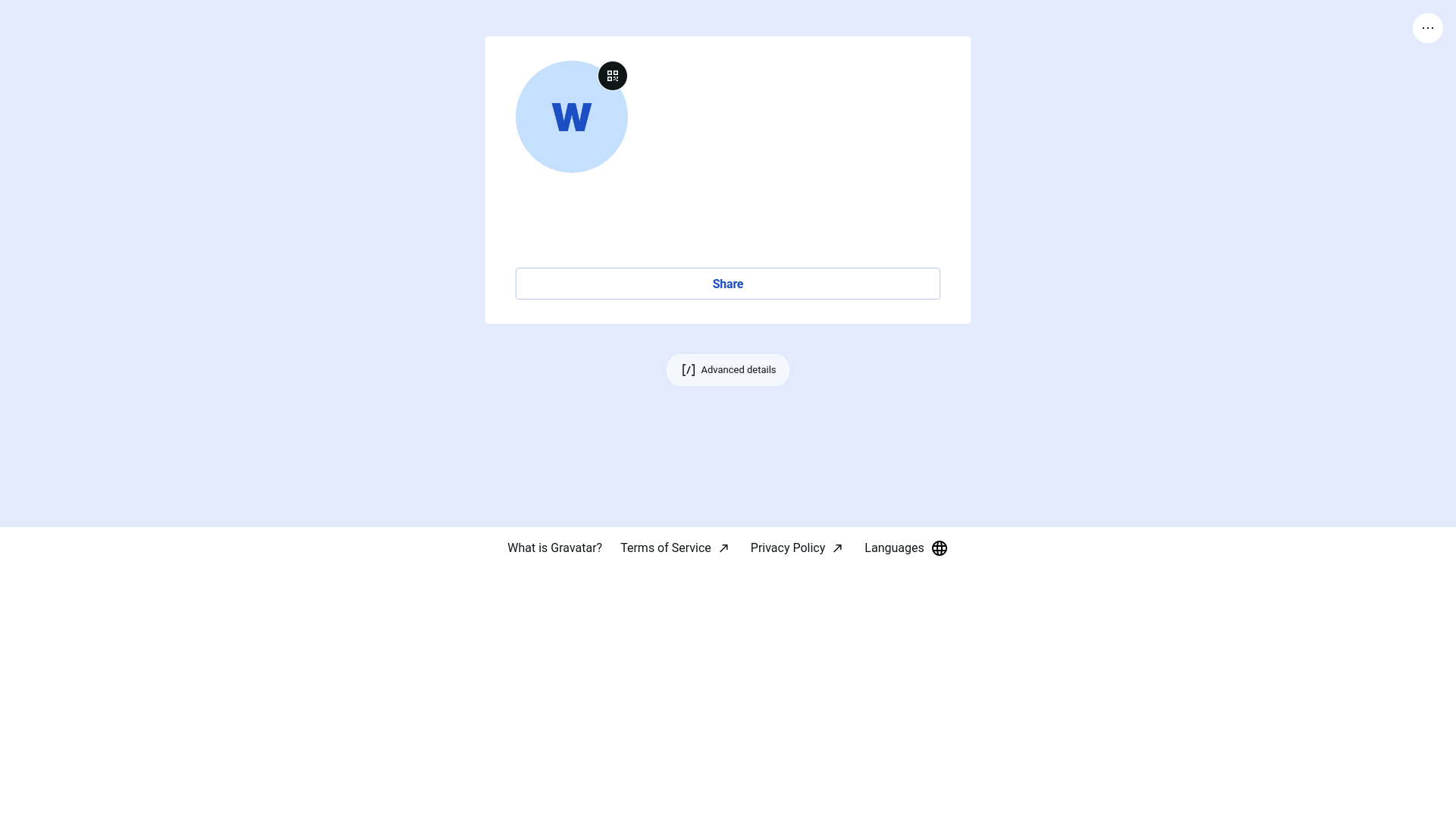 website screenshot of https://wescley.link/