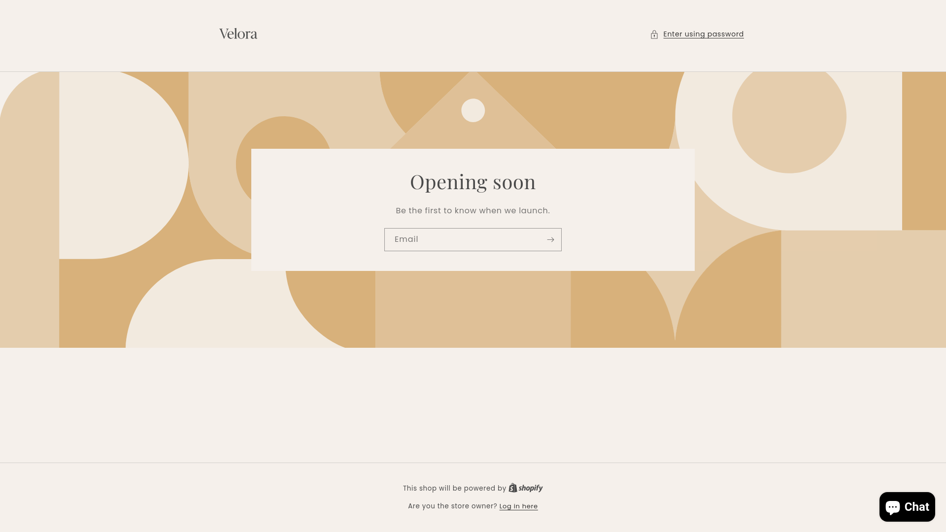 website screenshot of https://glowvelora.com/
