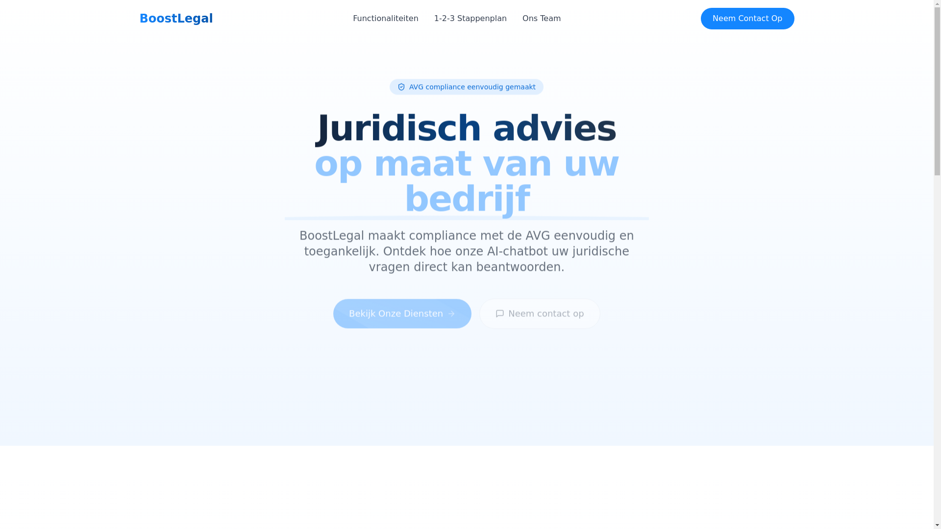 website screenshot of https://privacyvoorgemeenteland.nl/