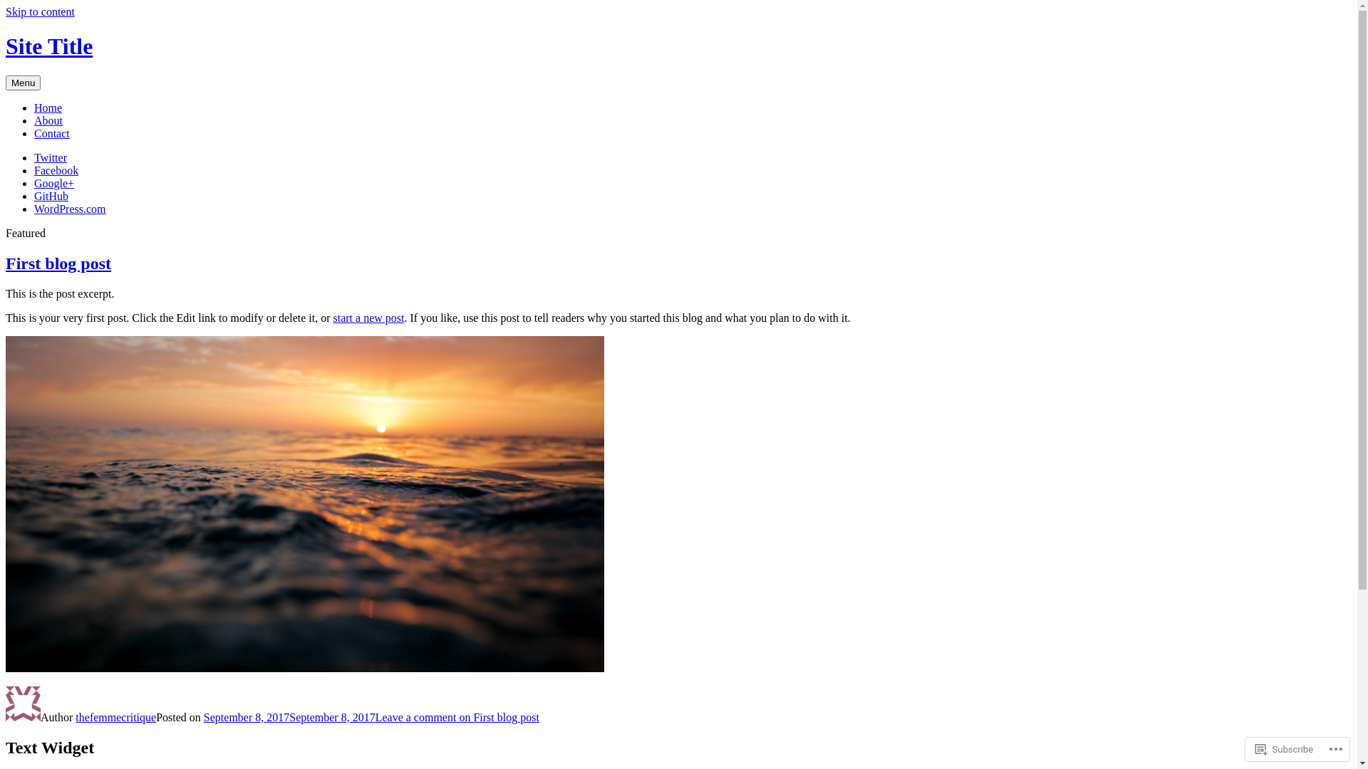 website screenshot of https://thefemininecritiquedotblog.com/