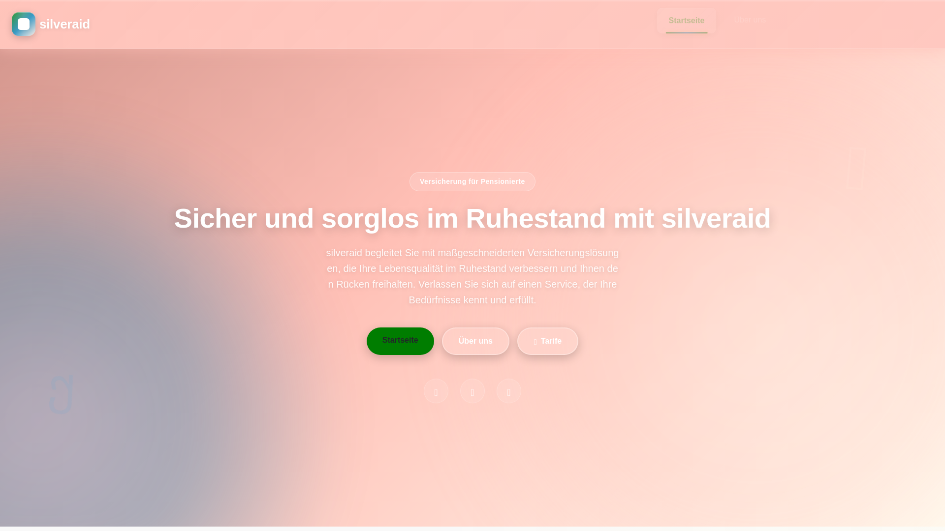 website screenshot of https://silveraid.vip/
