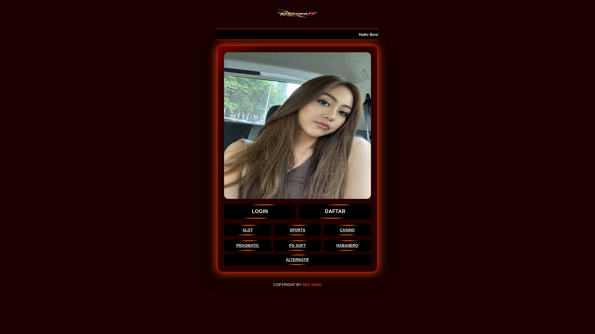 website screenshot of https://tiara-oktaviani-putri.pages.dev/
