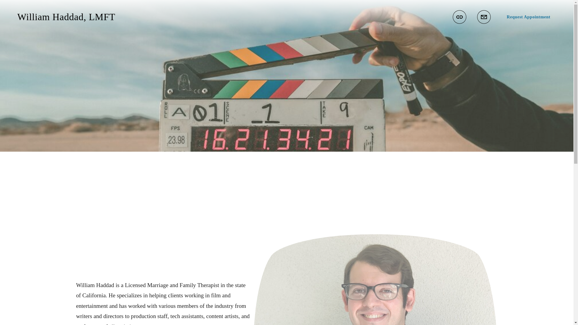 website screenshot of https://william-haddad.com/