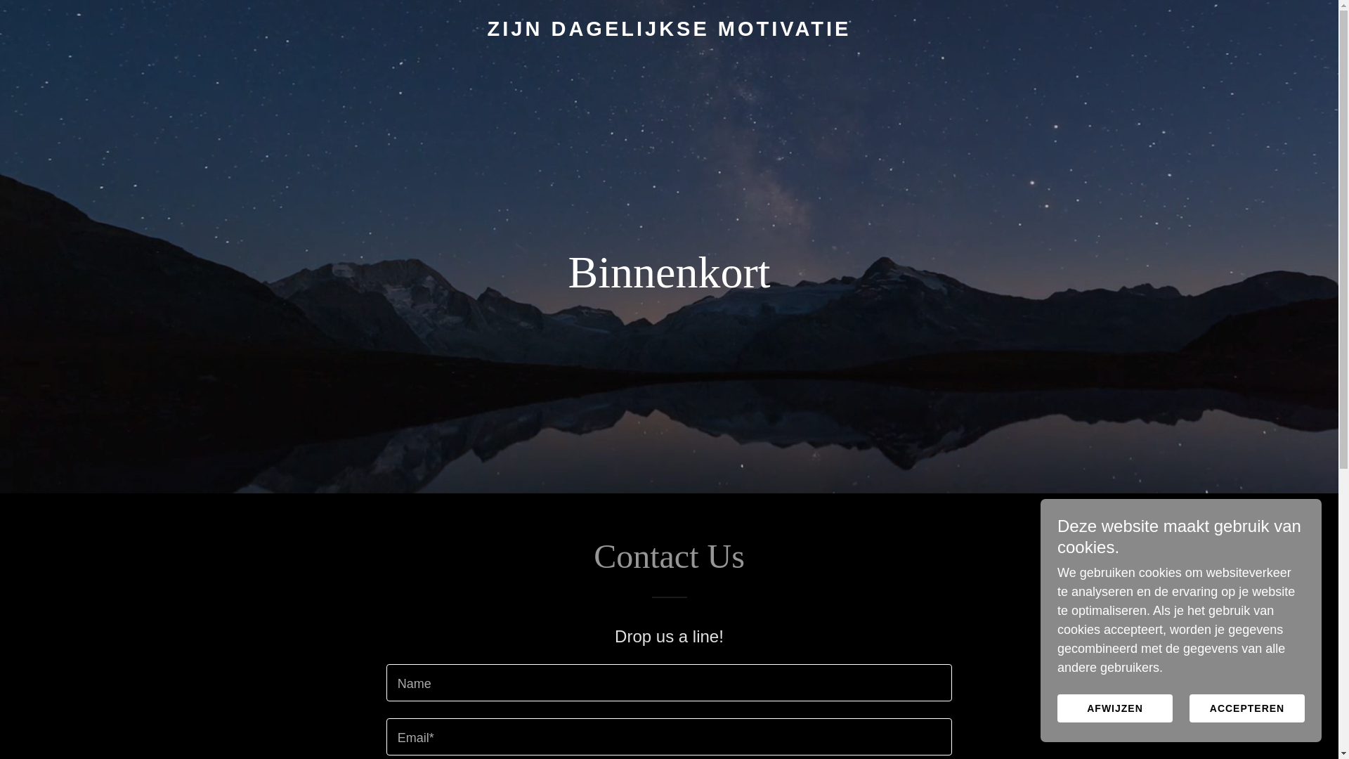 website screenshot of https://hisdailymotivation.com/