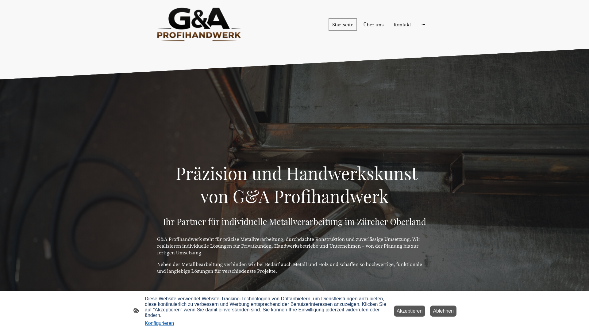 website screenshot of https://ga-profihandwerk.com/