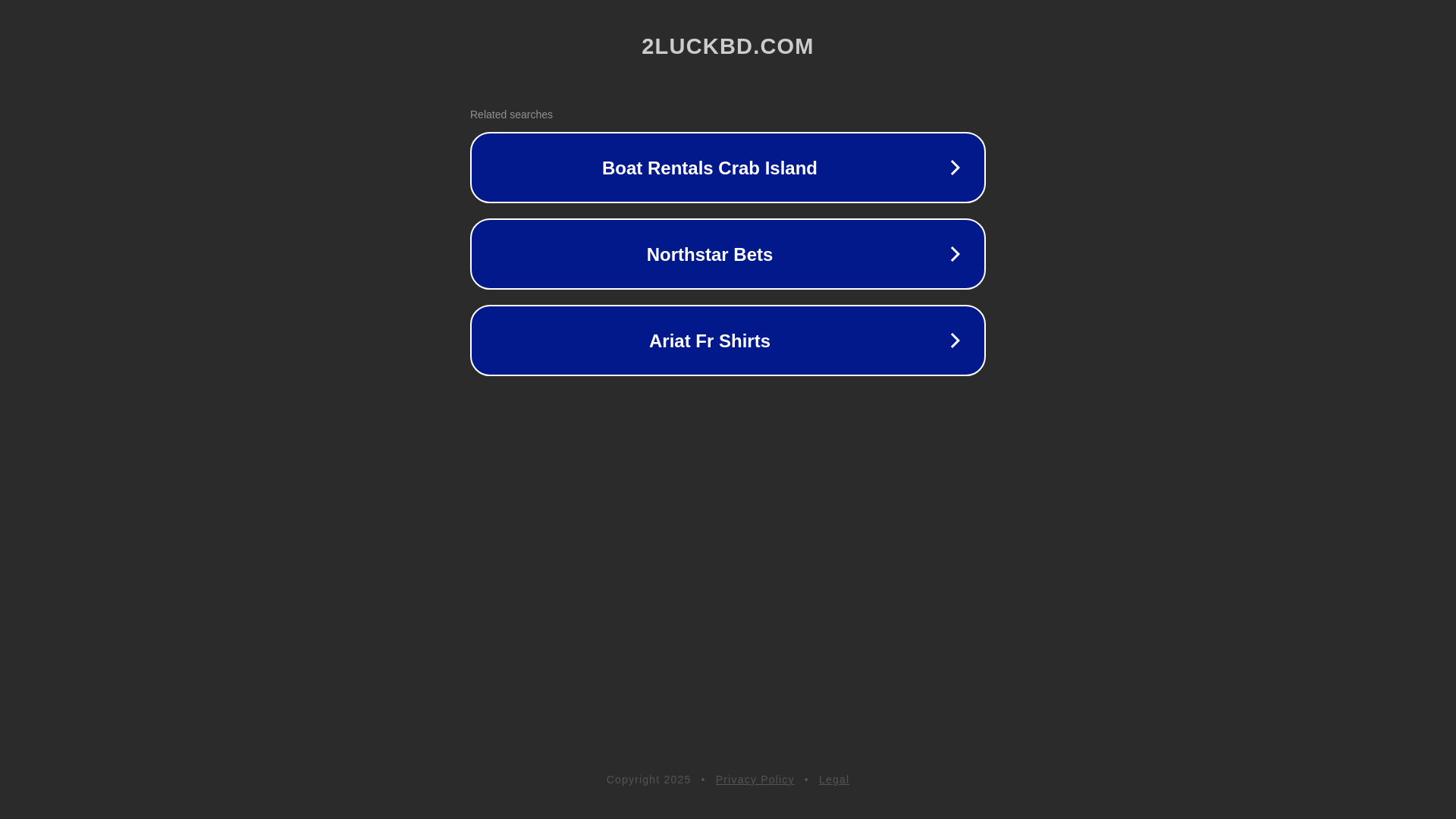 website screenshot of https://2luckbd.com/