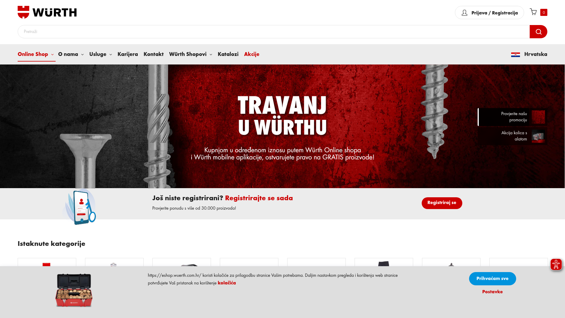 website screenshot of https://tesler.hr