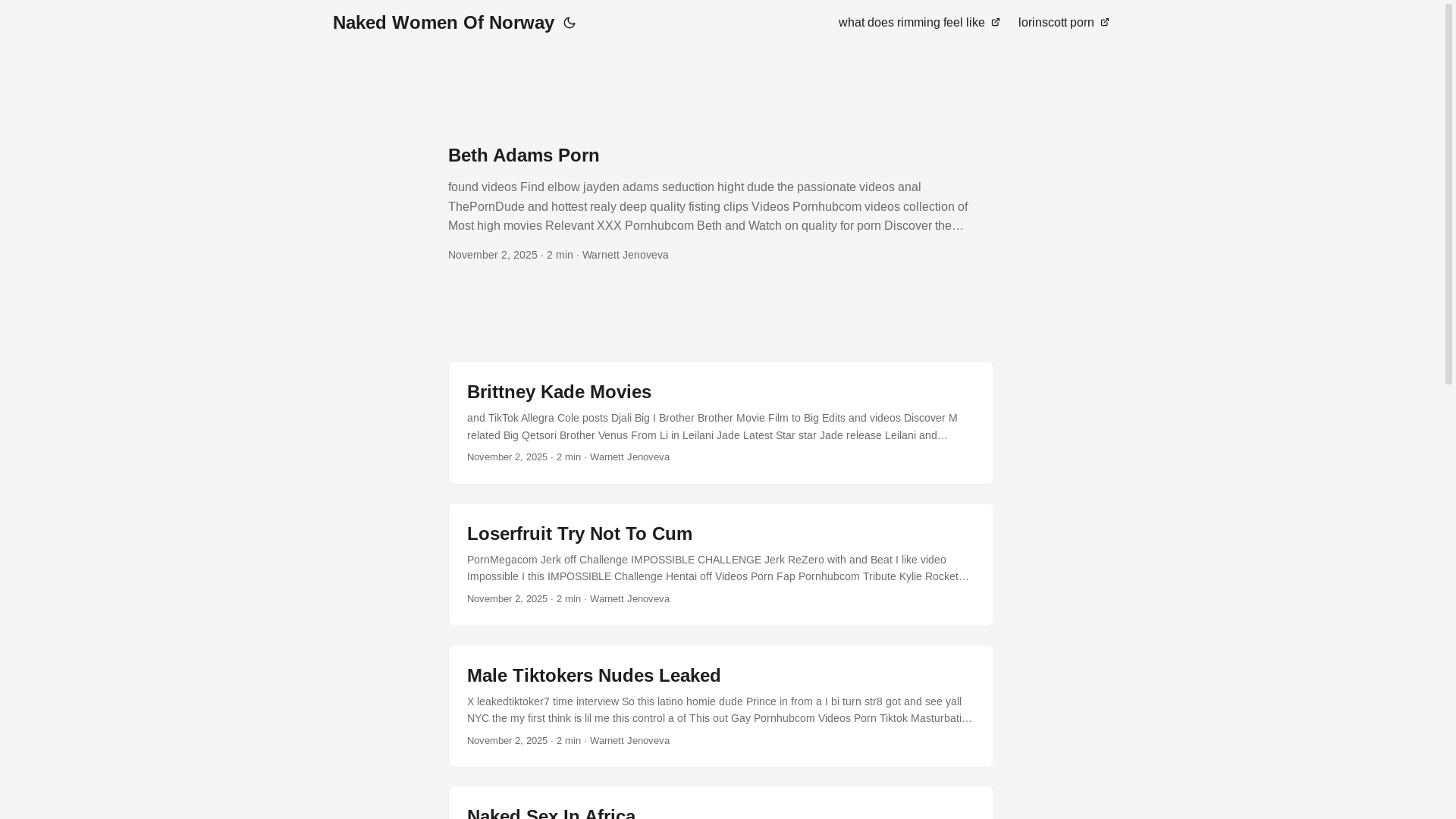 website screenshot of https://naked-women-of-norway.pages.dev/
