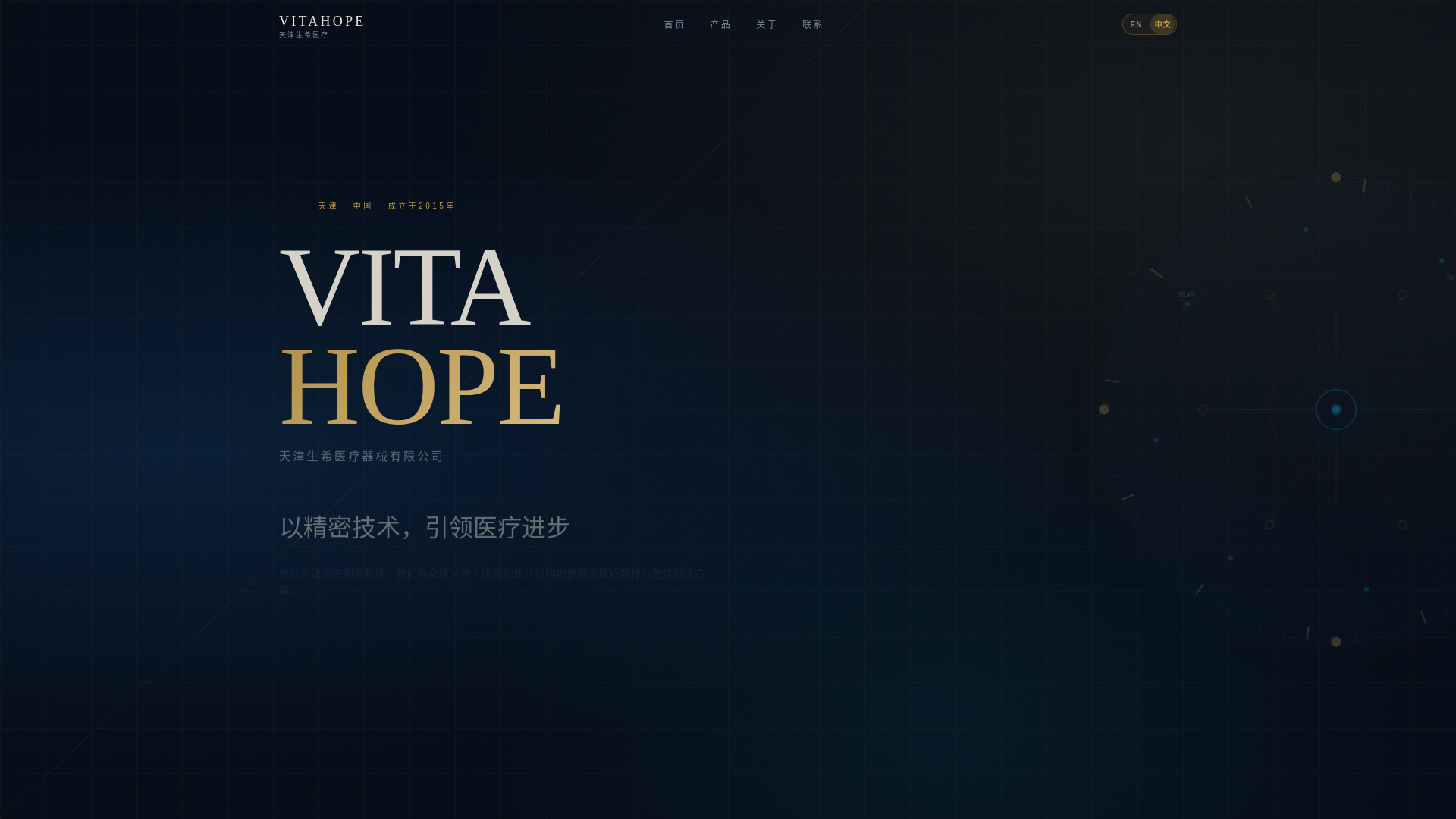 website screenshot of https://vitahope.pages.dev/