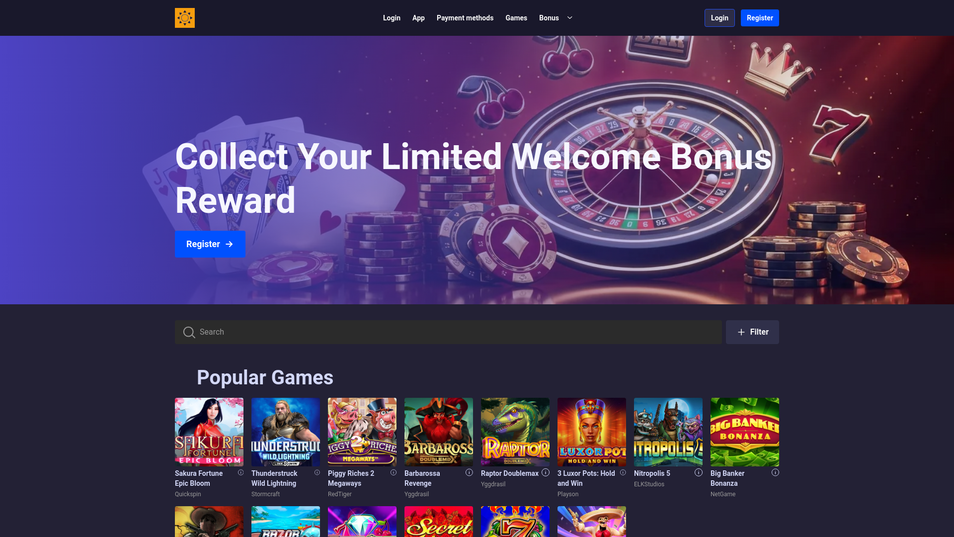 website screenshot of https://ca-solcasino-com.pages.dev/