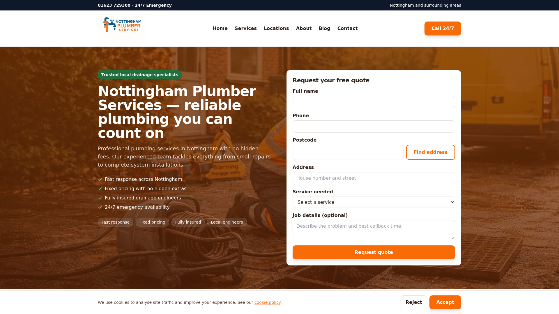 website screenshot of https://nottingham-plumber-services-co-uk.pages.dev/