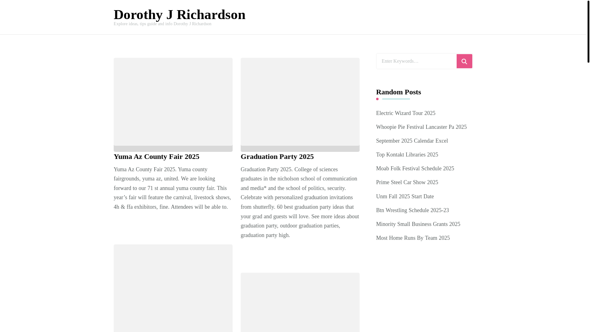 website screenshot of https://dorothyjrichardsons.pages.dev/