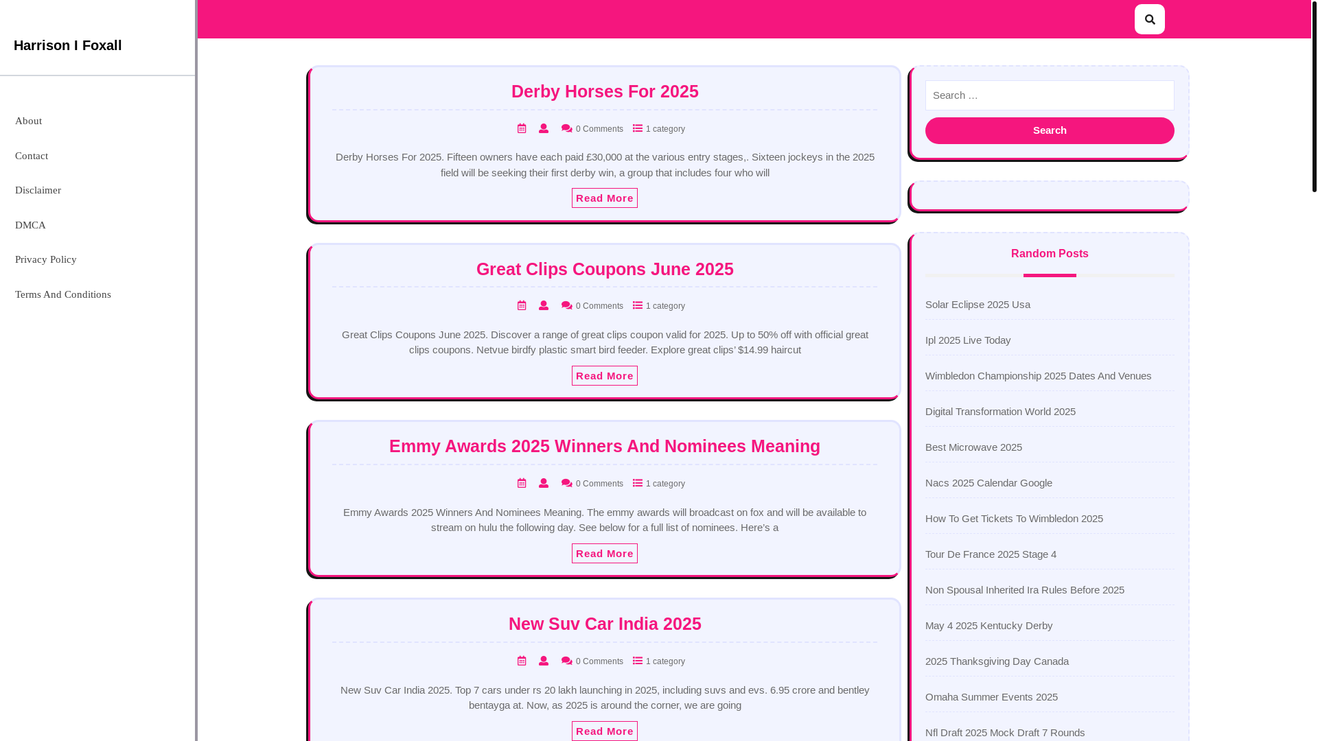 website screenshot of https://harrisonifoxall.pages.dev/