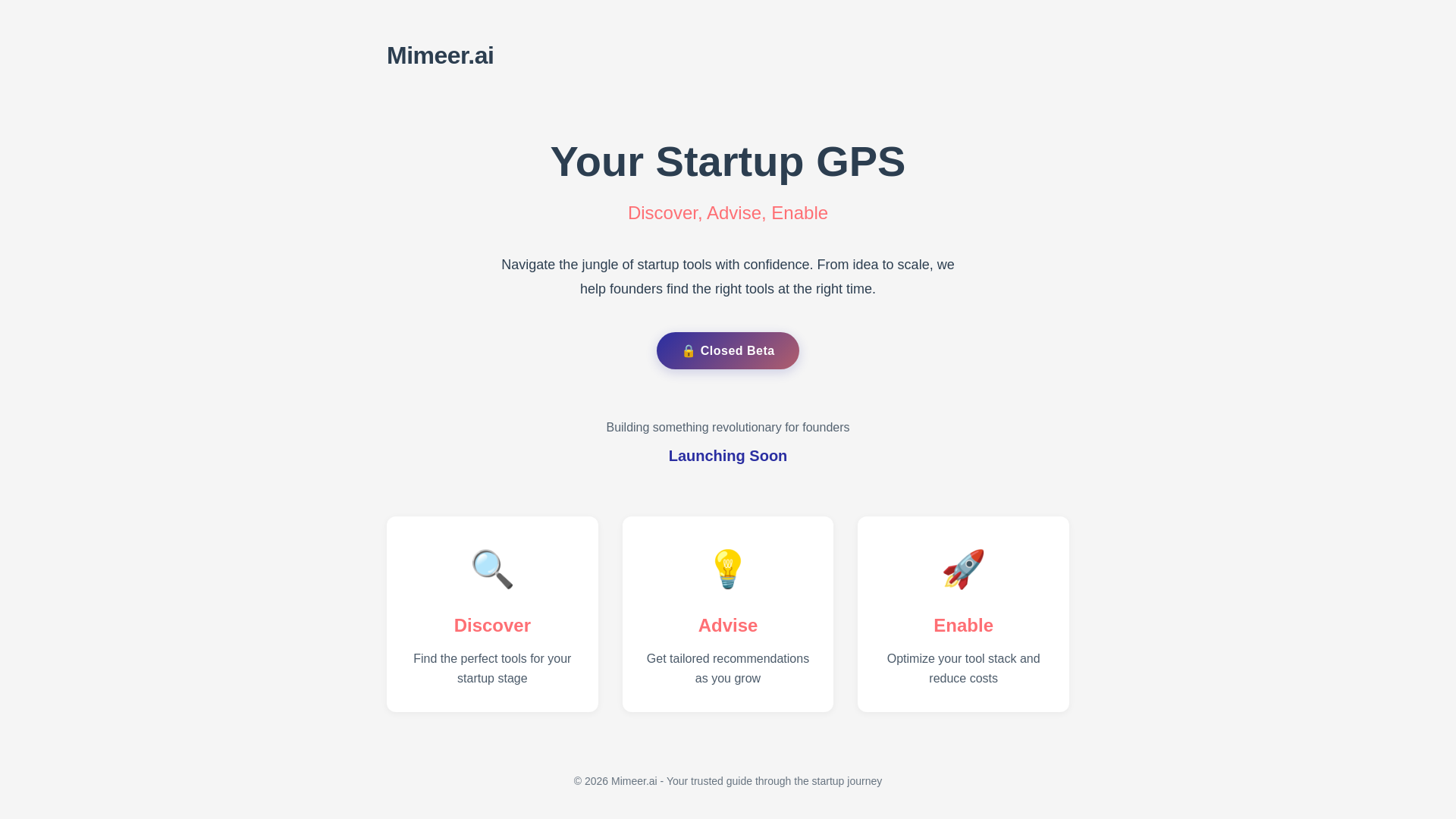 website screenshot of https://mimeer-website.pages.dev/